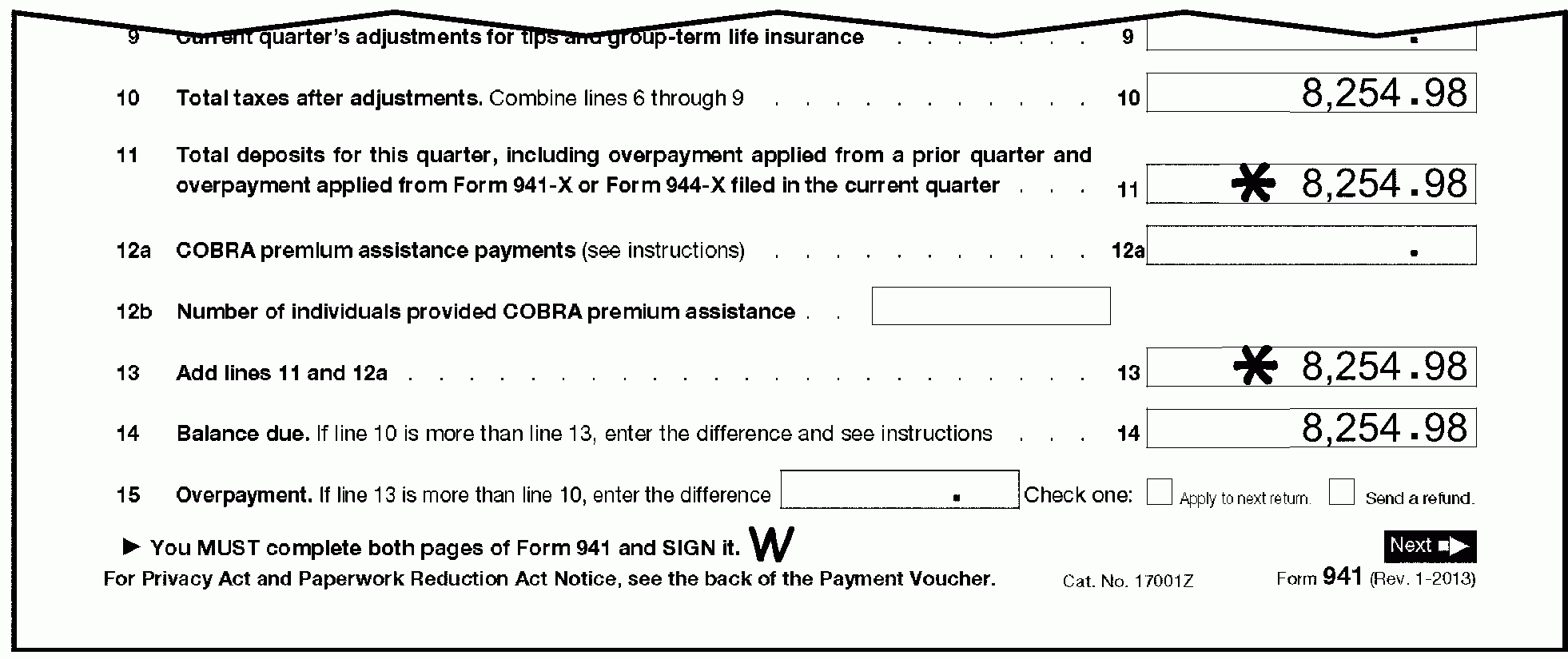 Missouri State Free Printable 941 Form