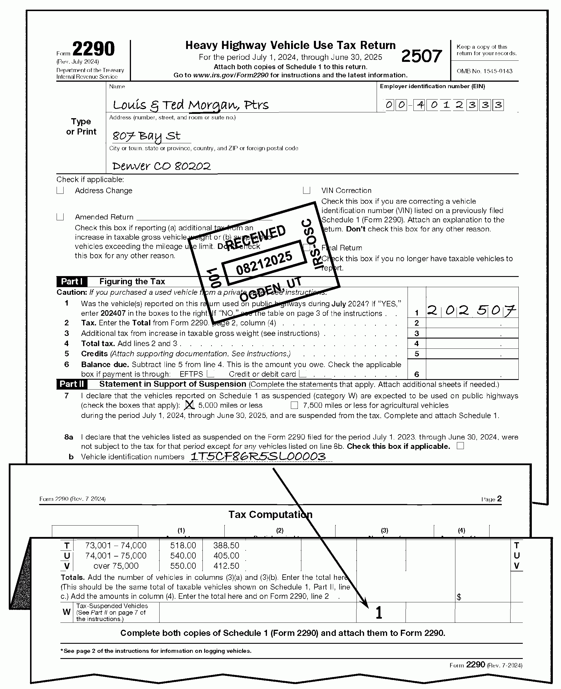 3 11 23 Excise Tax Returns Internal Revenue Service
