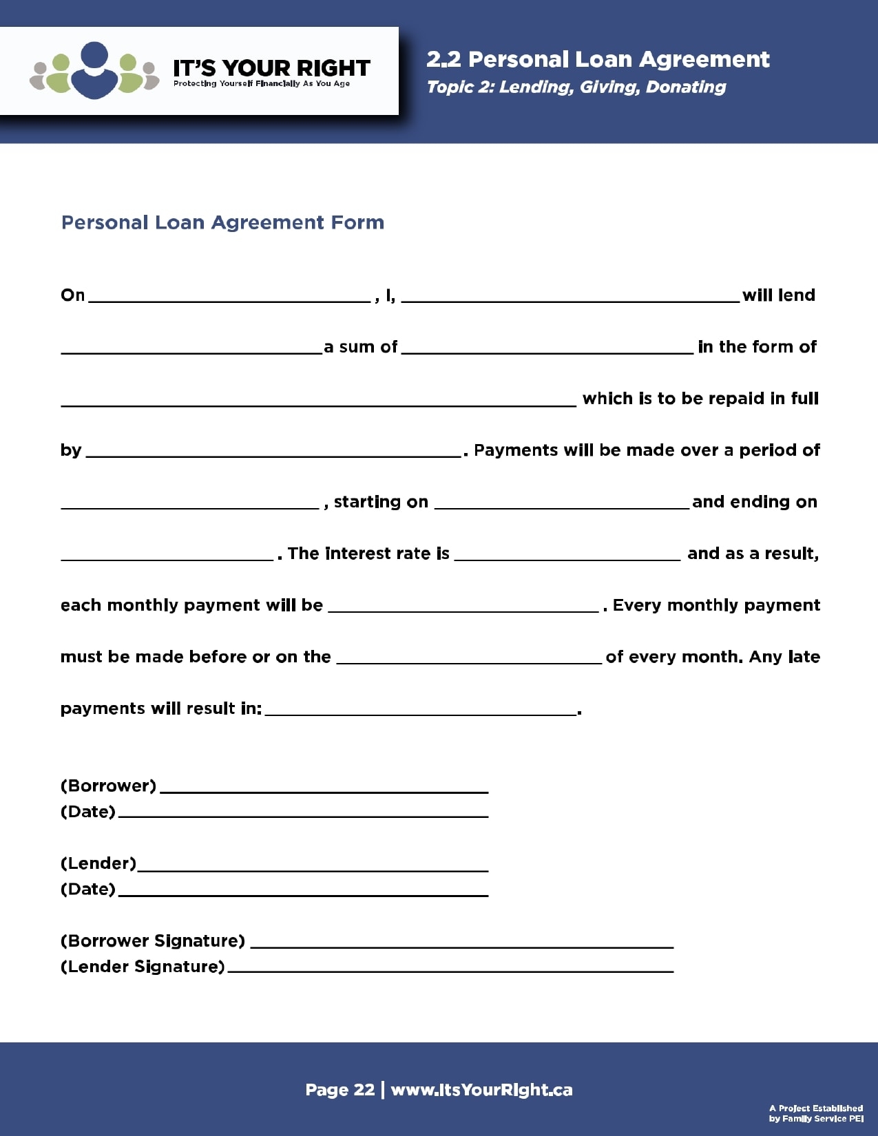 30 Free Personal Loan Templates U0026 Agreements TemplateArchive