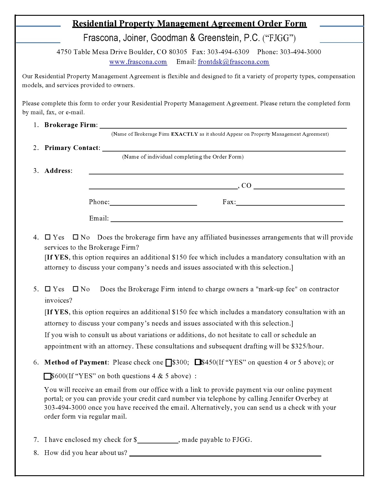 41 Simple Property Management Agreements Word PDF 