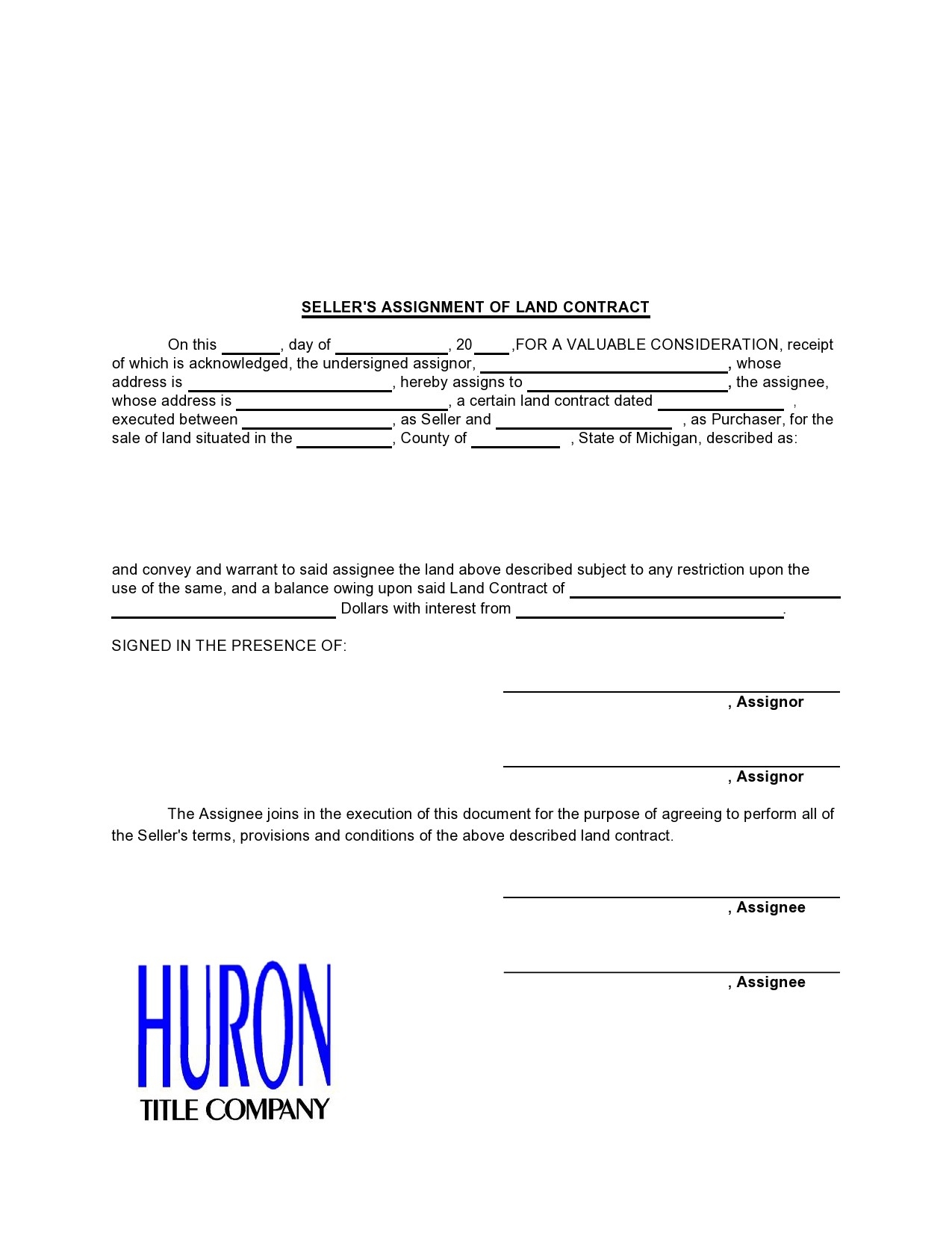 44 Professional Land Contract Forms All States TemplateLab
