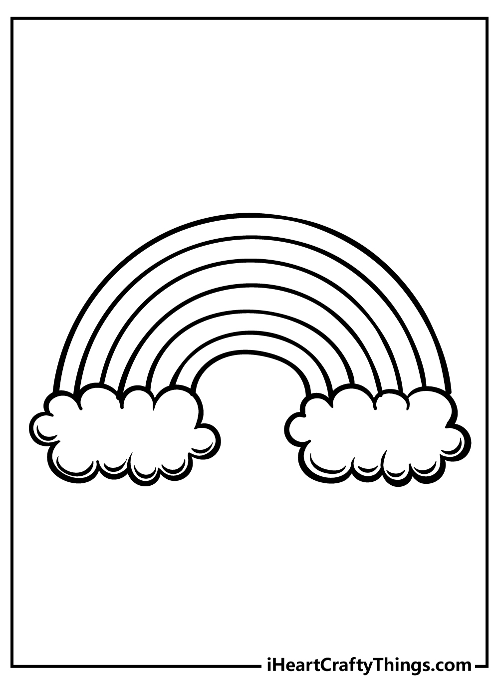 64 Rainbow Coloring Pages 100 Free Printables 