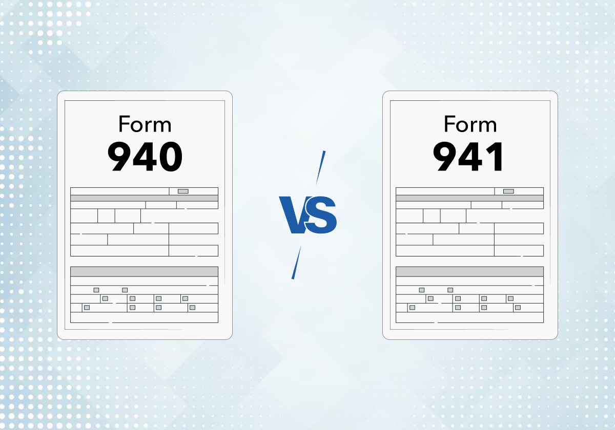 940 Vs 941 What s The Difference Between Them U0026 When To Use FUTA 940 And 941 Quarterly Tax Forms