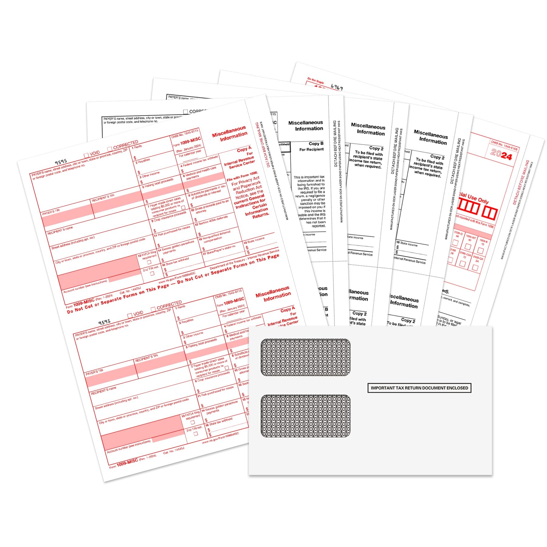 Free Printable 1099 Misc Form 2025