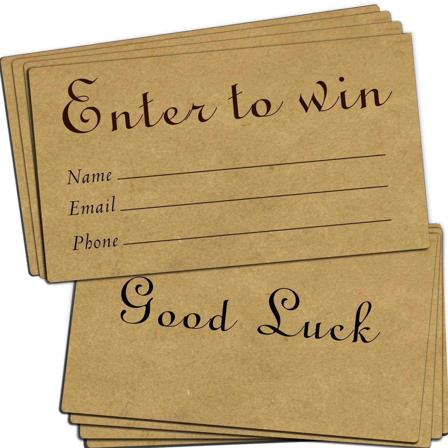 Free Printable Enter To Win Forms