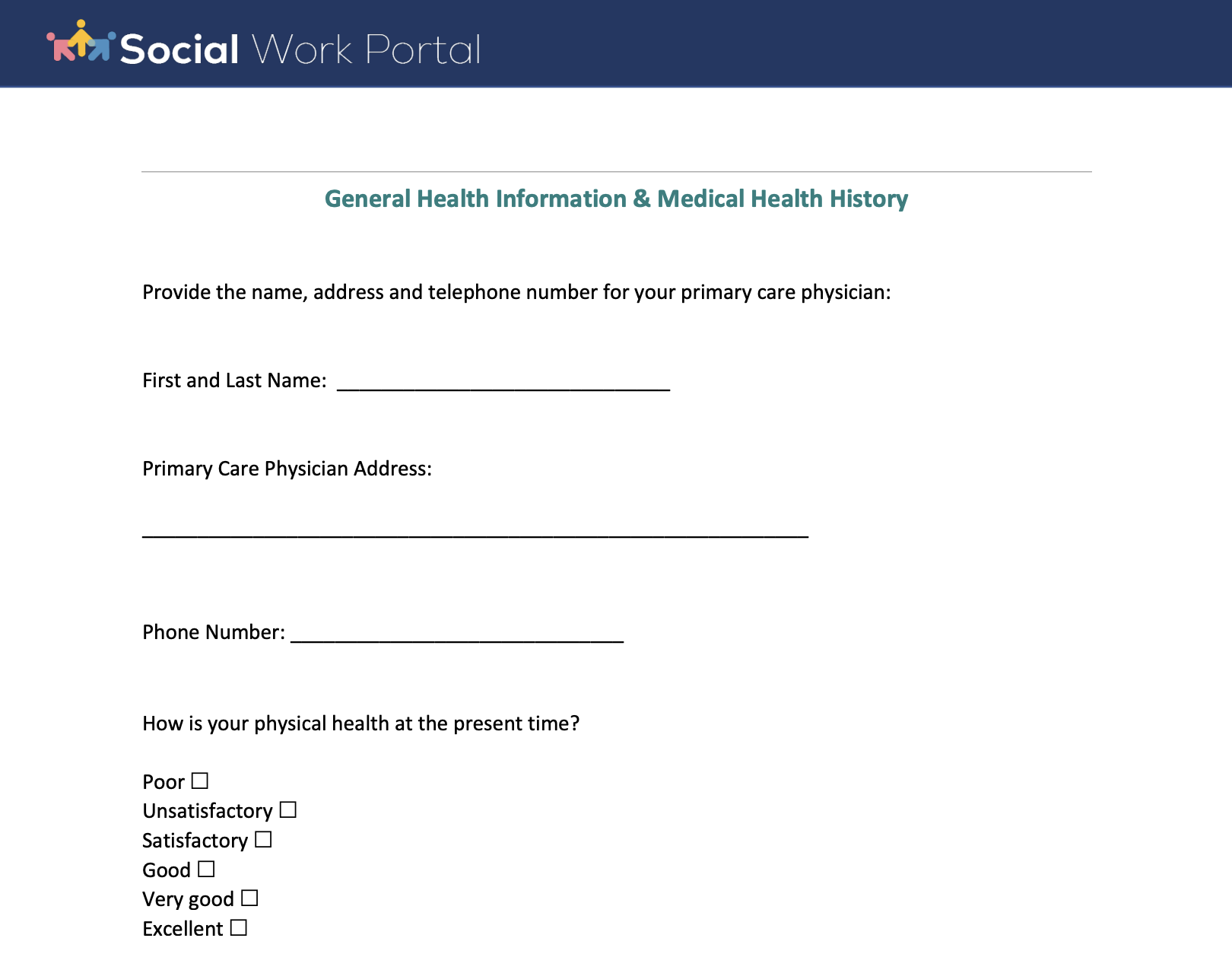 Best Mental Health Intake Assessment 2024 Free Intake Forms PDF 