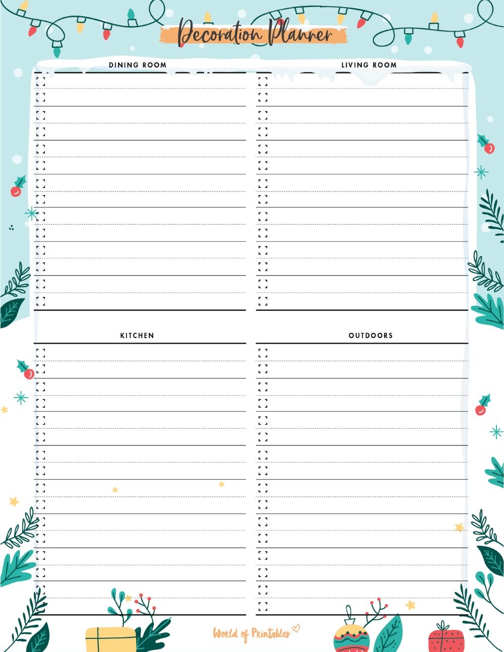 Christmas Planner Free 60 Page Planner To Get You Ready For Christmas