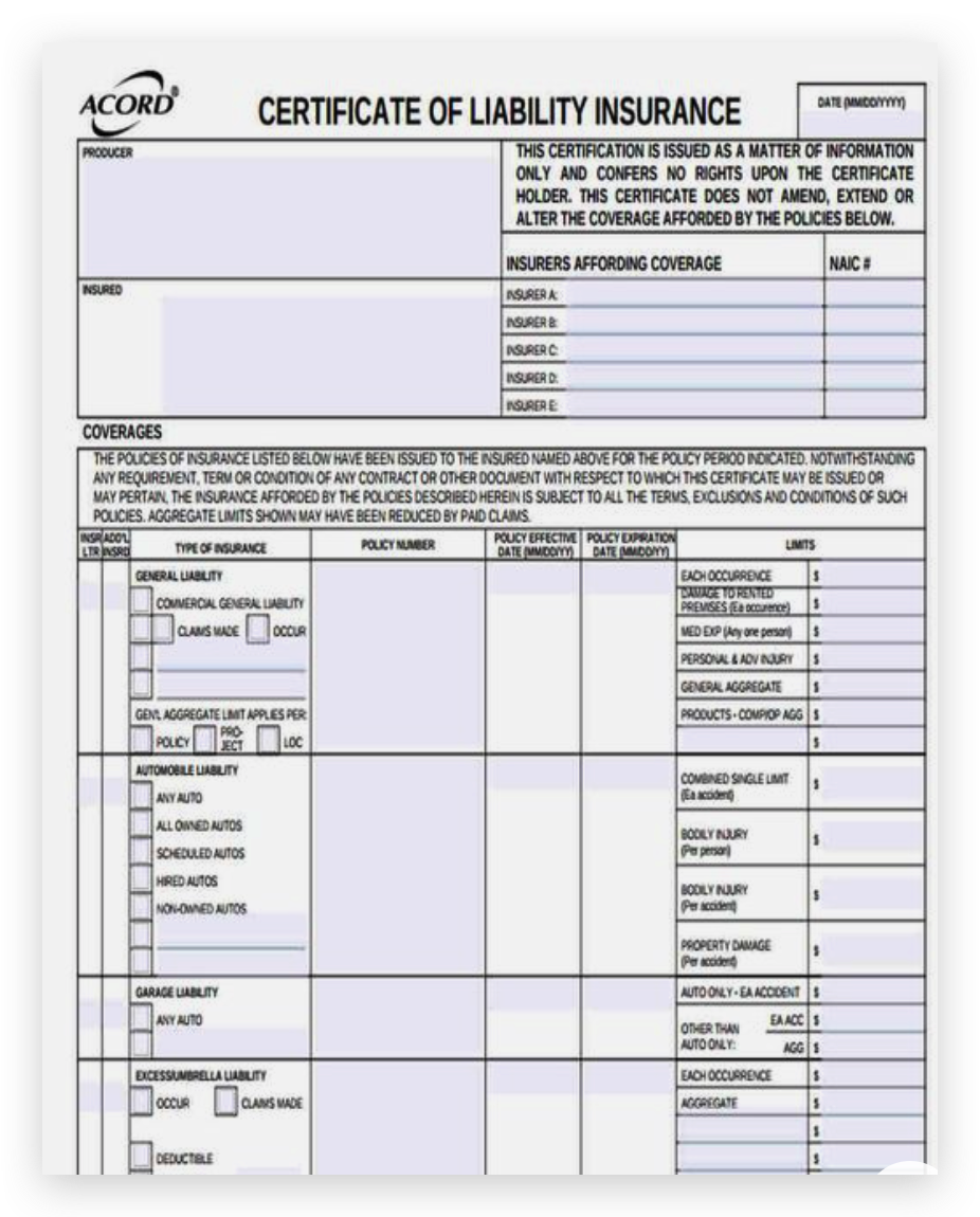 COI Back Office Employer Of Record