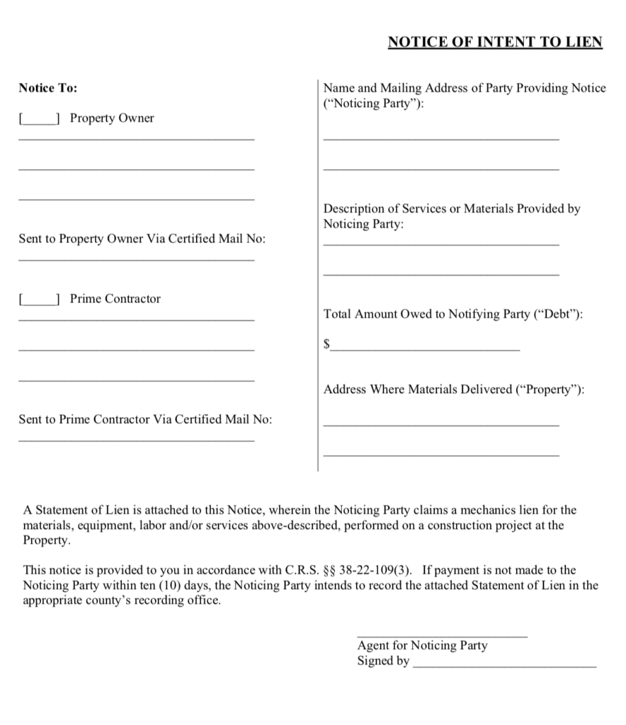 Colorado Free Printable Court Forms