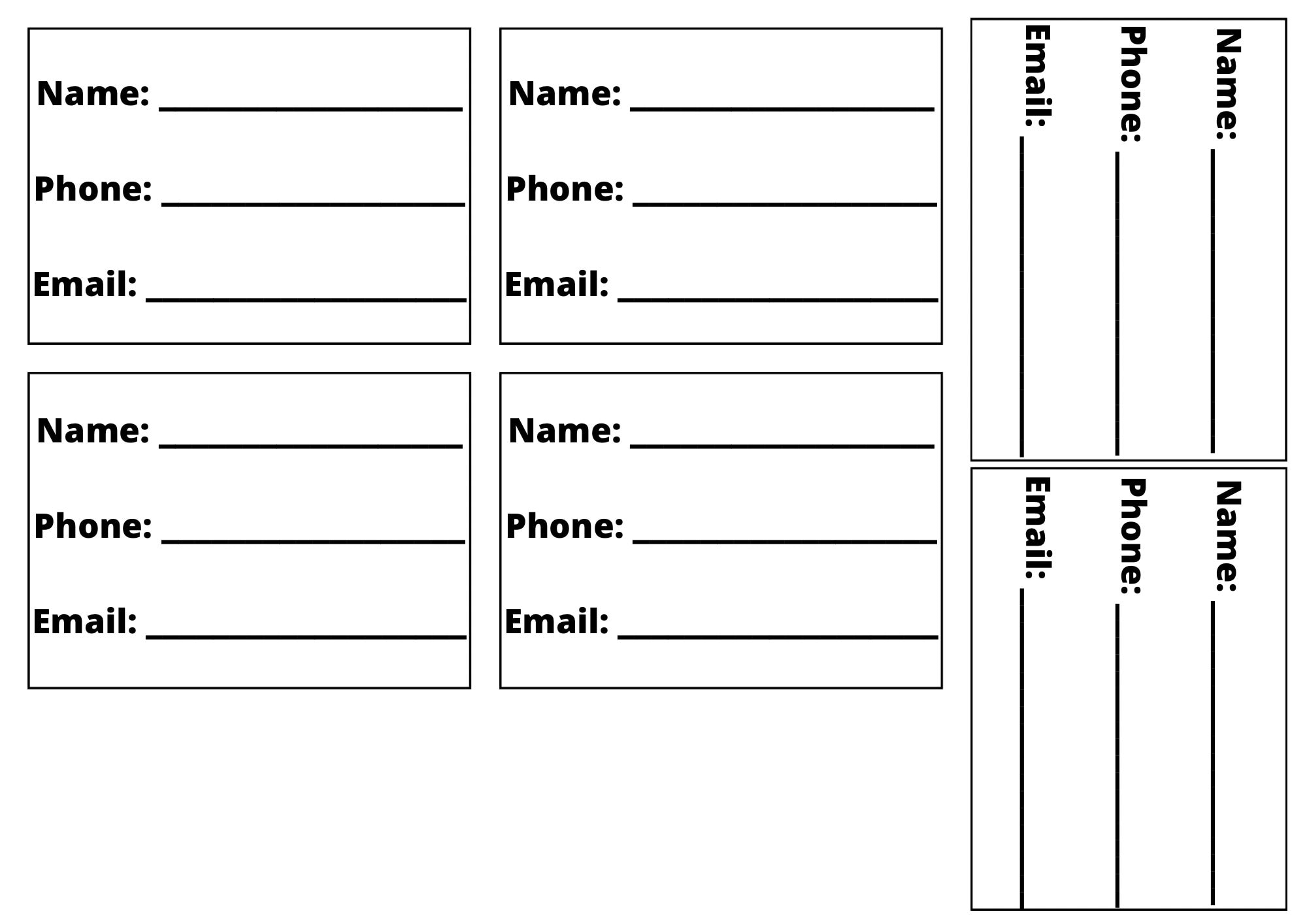 Contest Entry Slip Template Etsy Australia