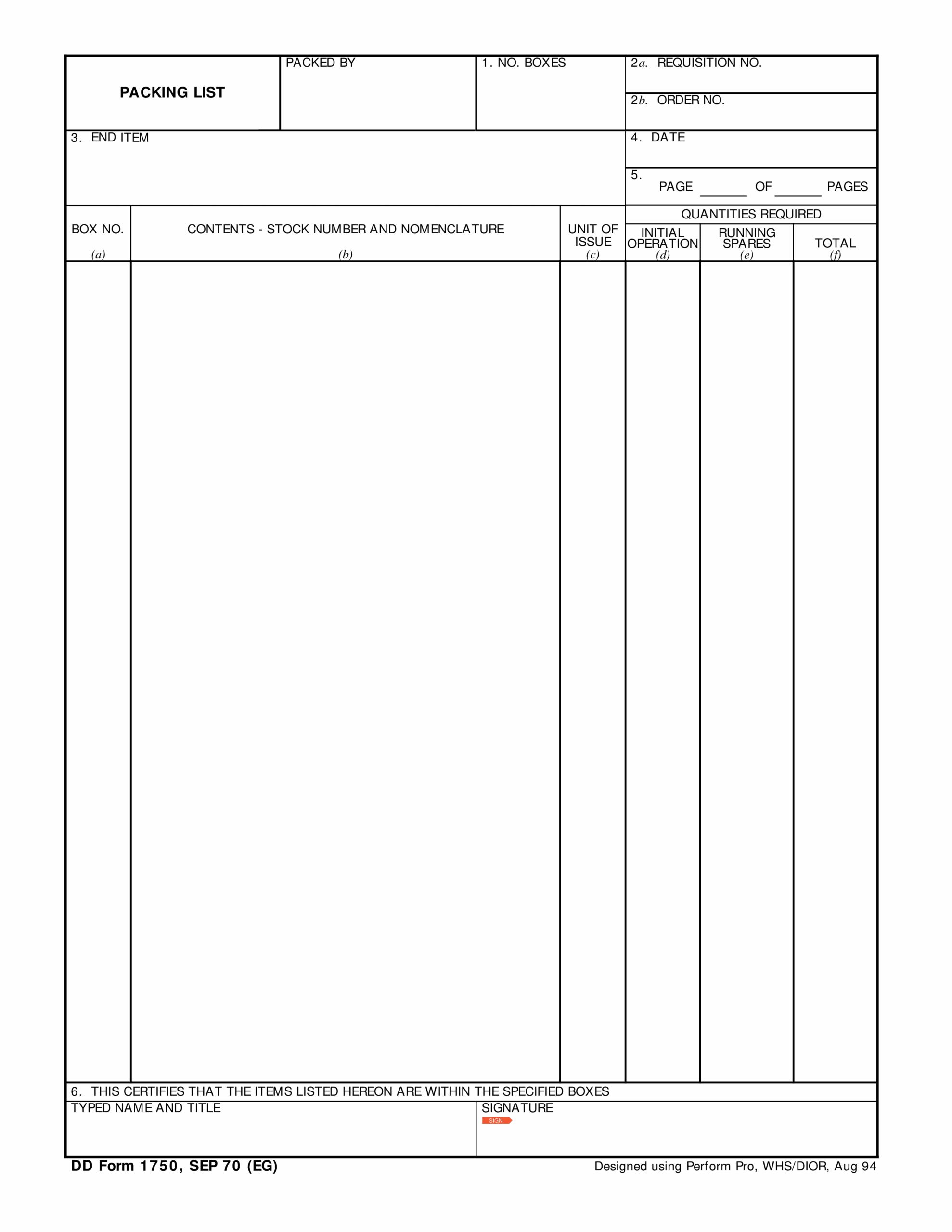 DD Form 1750 Fill And Download 2024 2025 PDF Guru