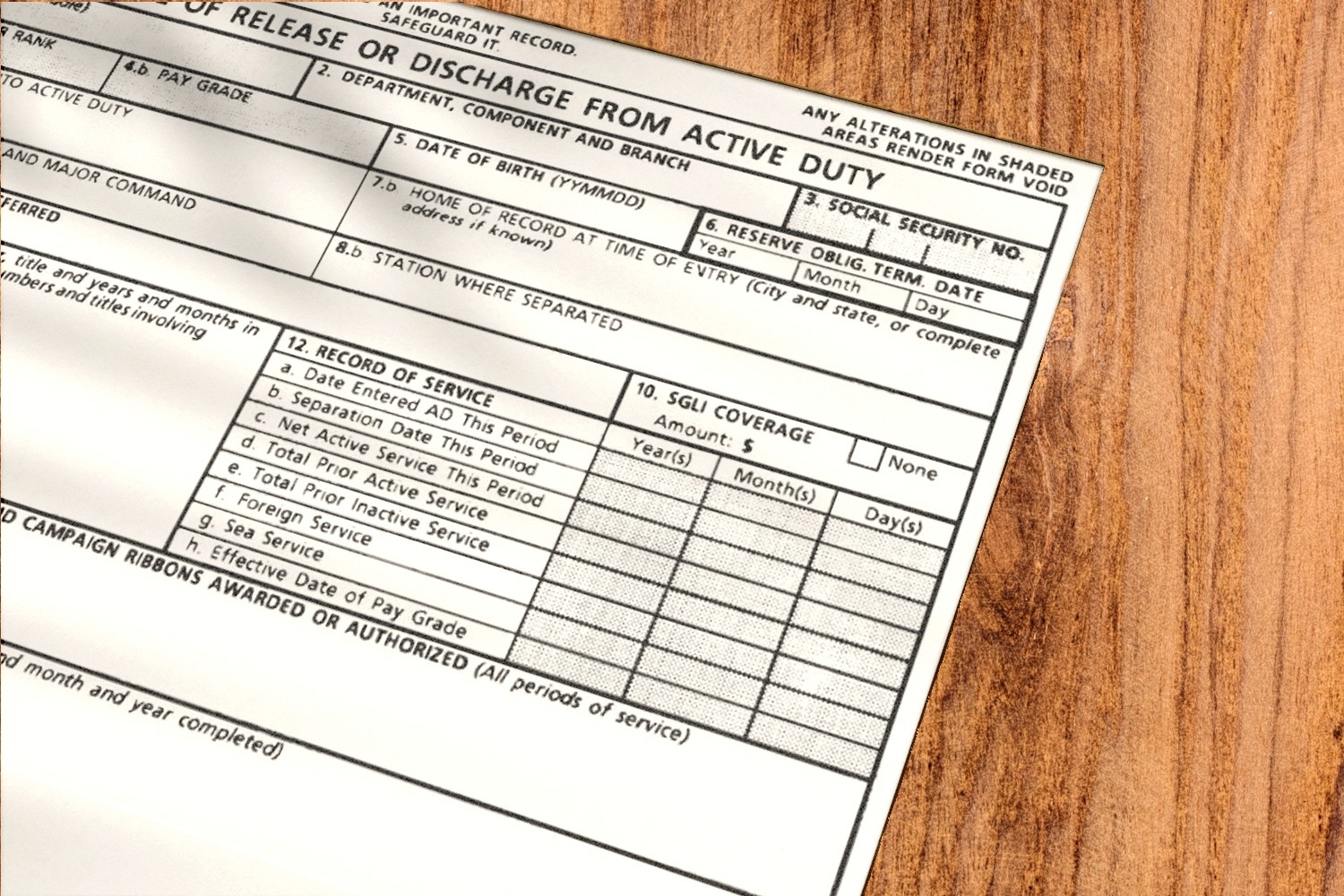 DD Form 214 How To Get A Copy