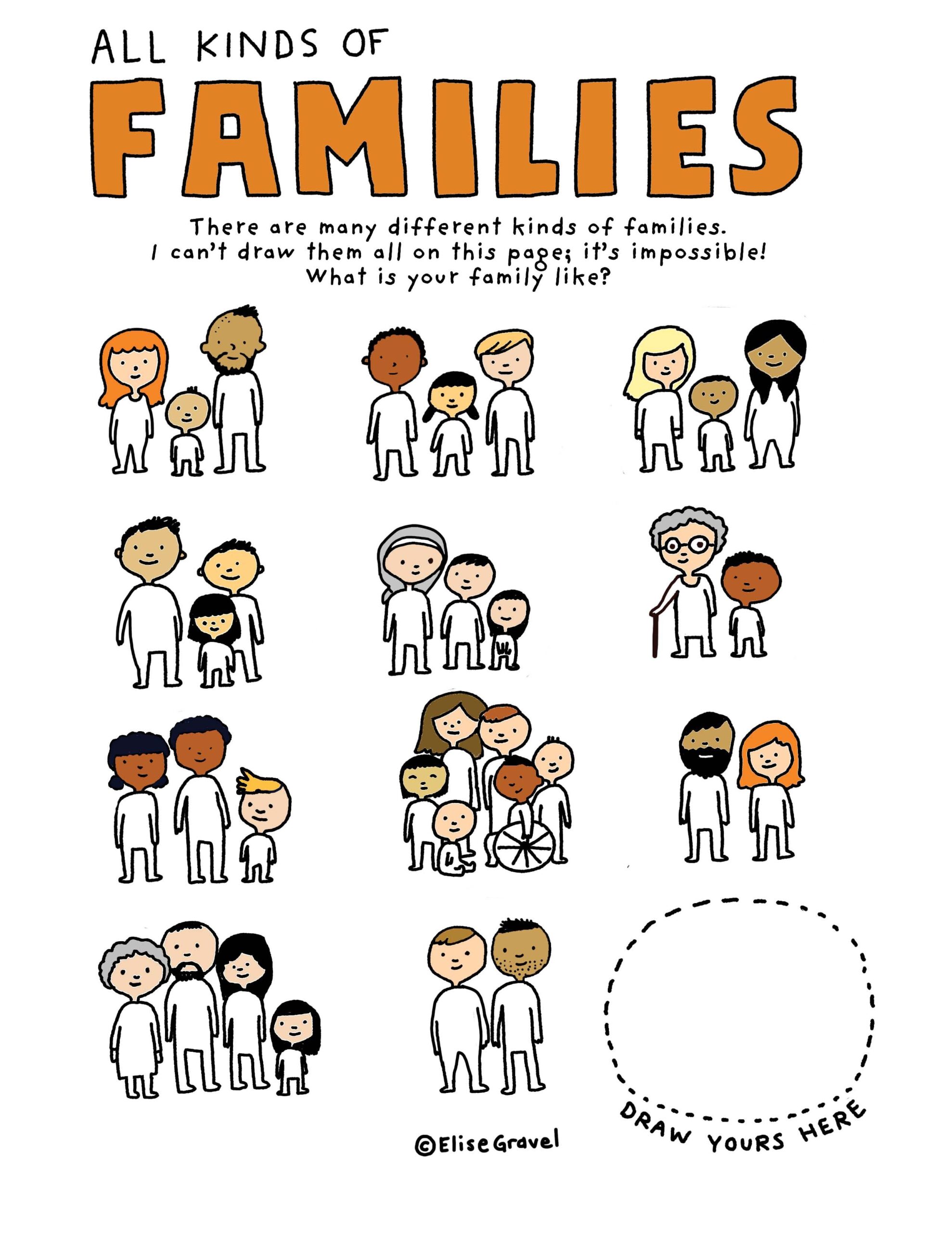 Diverse Families Elise Gravel