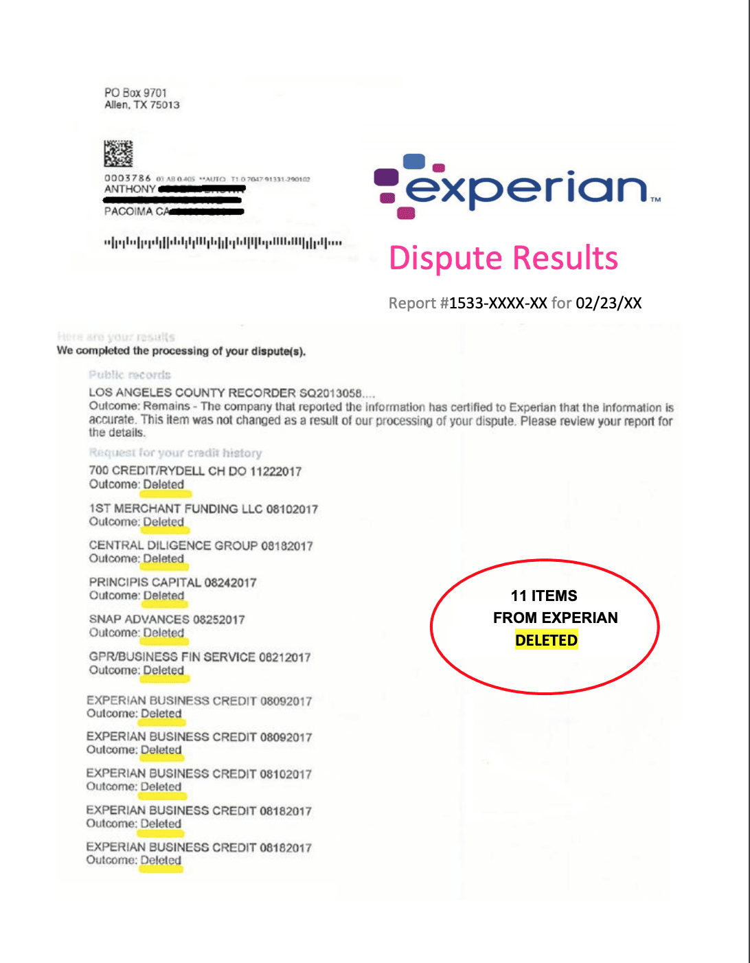 Effective Credit Bureau Dispute Letter Template 2025 W Guide 
