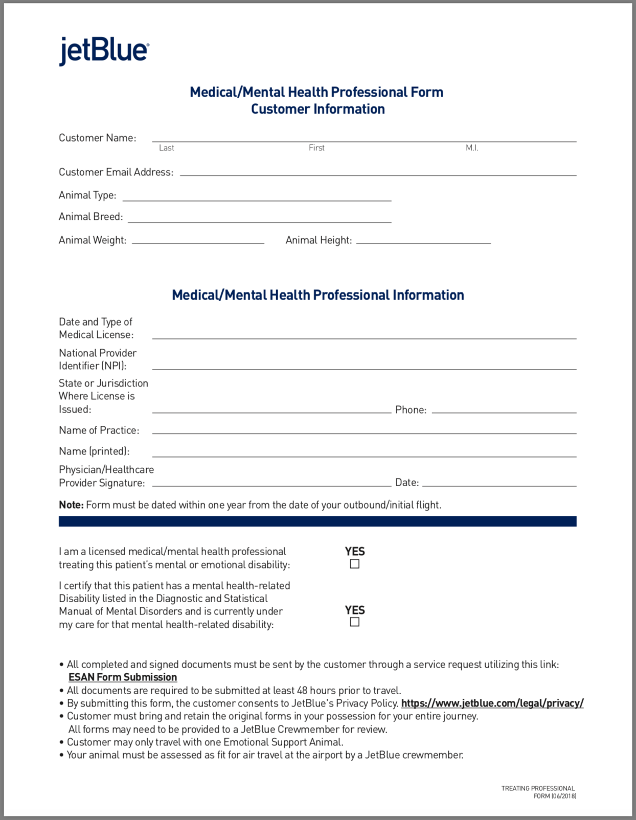 Emotional Support Animal Papers 2025 Levitan