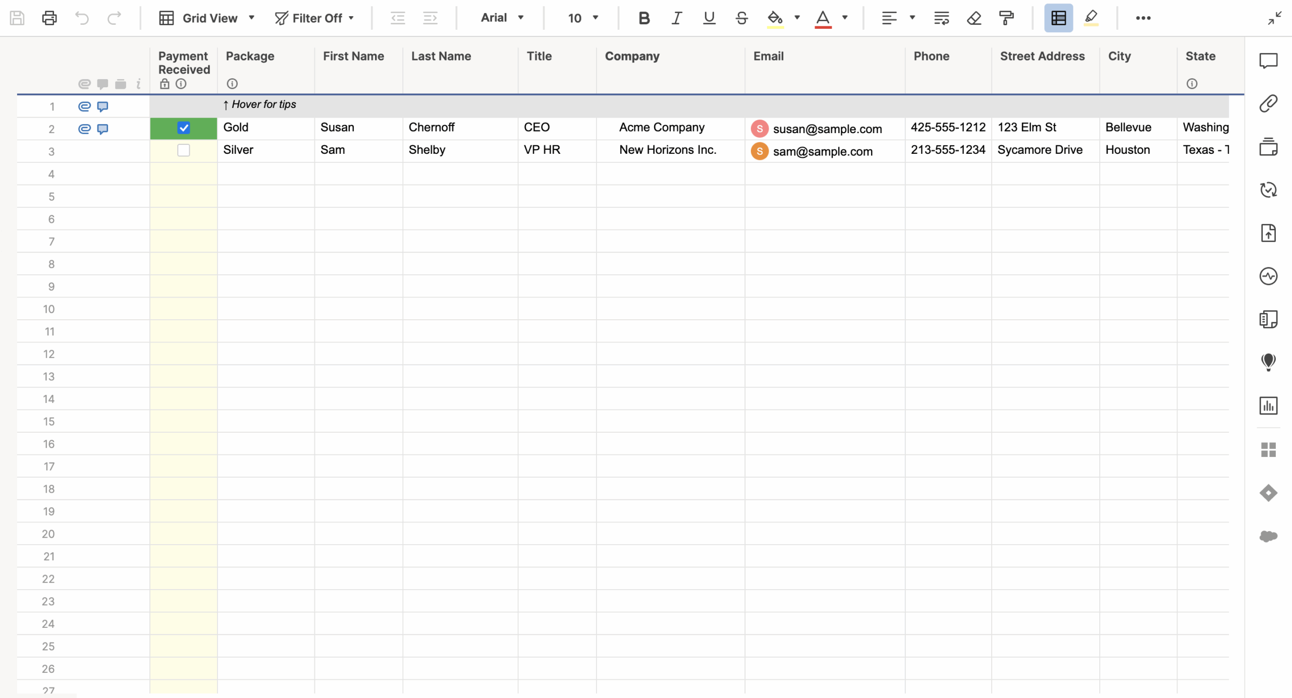 Free Printable Event Registration Form