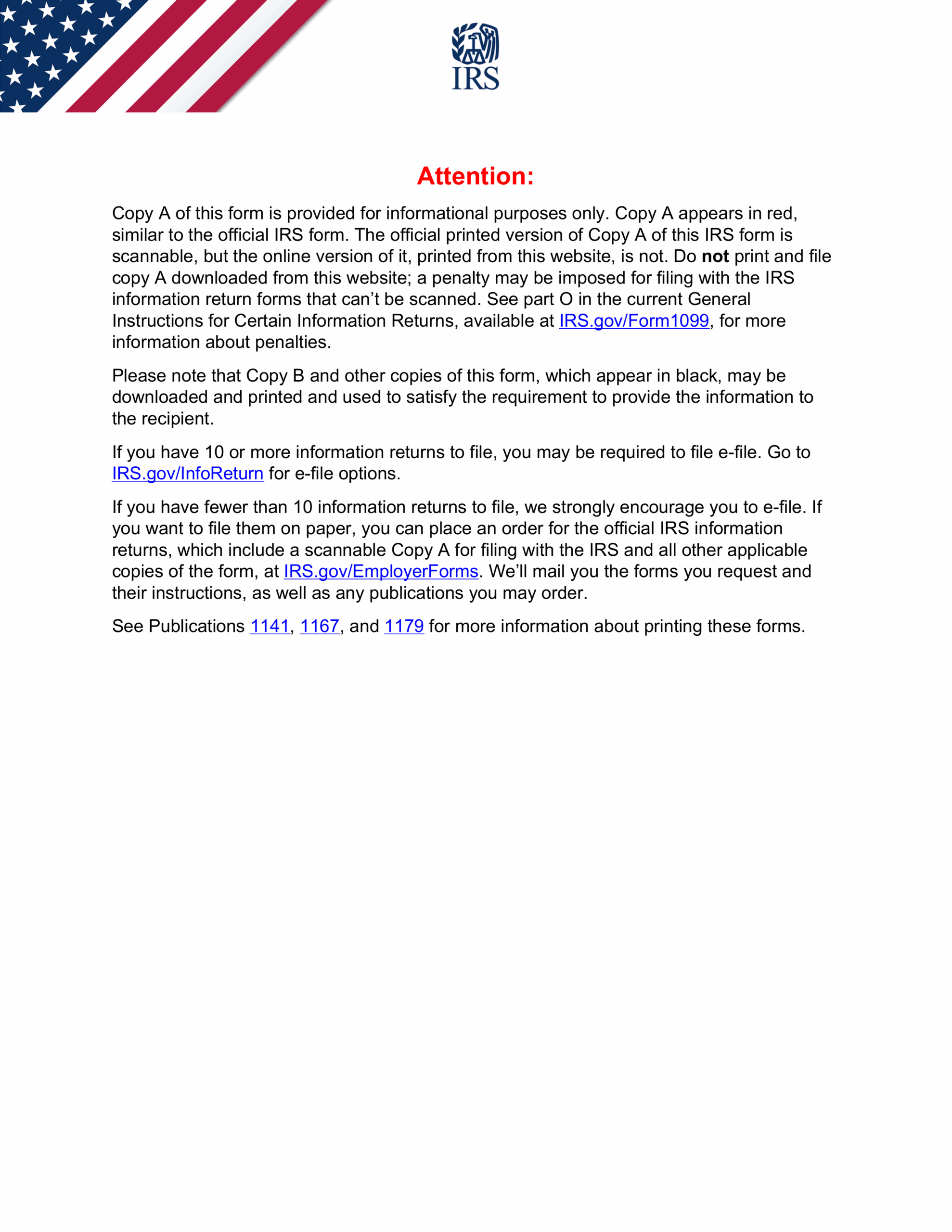 Free Printable 1099 Misc Forms 2025