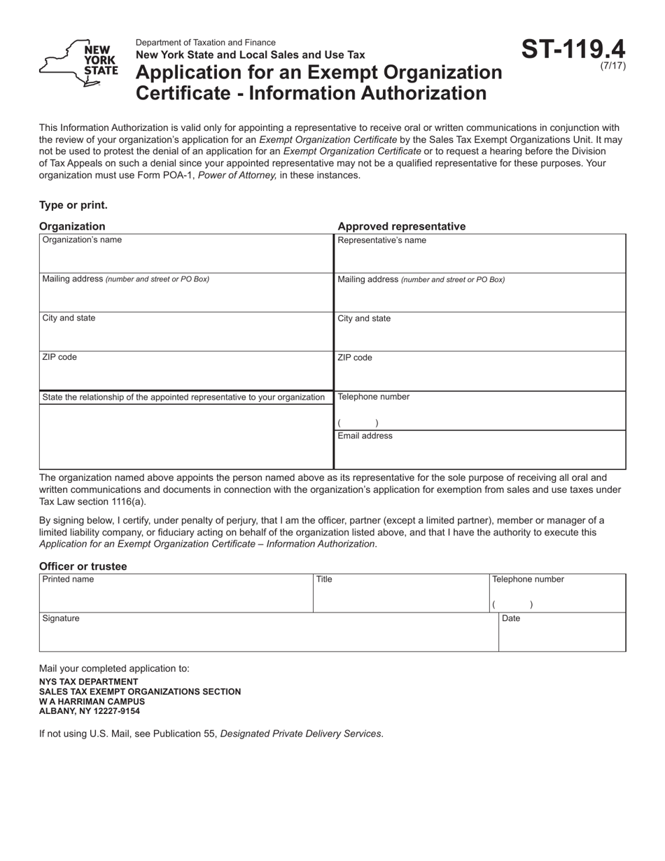 Free Printable Ny State Tax Forms