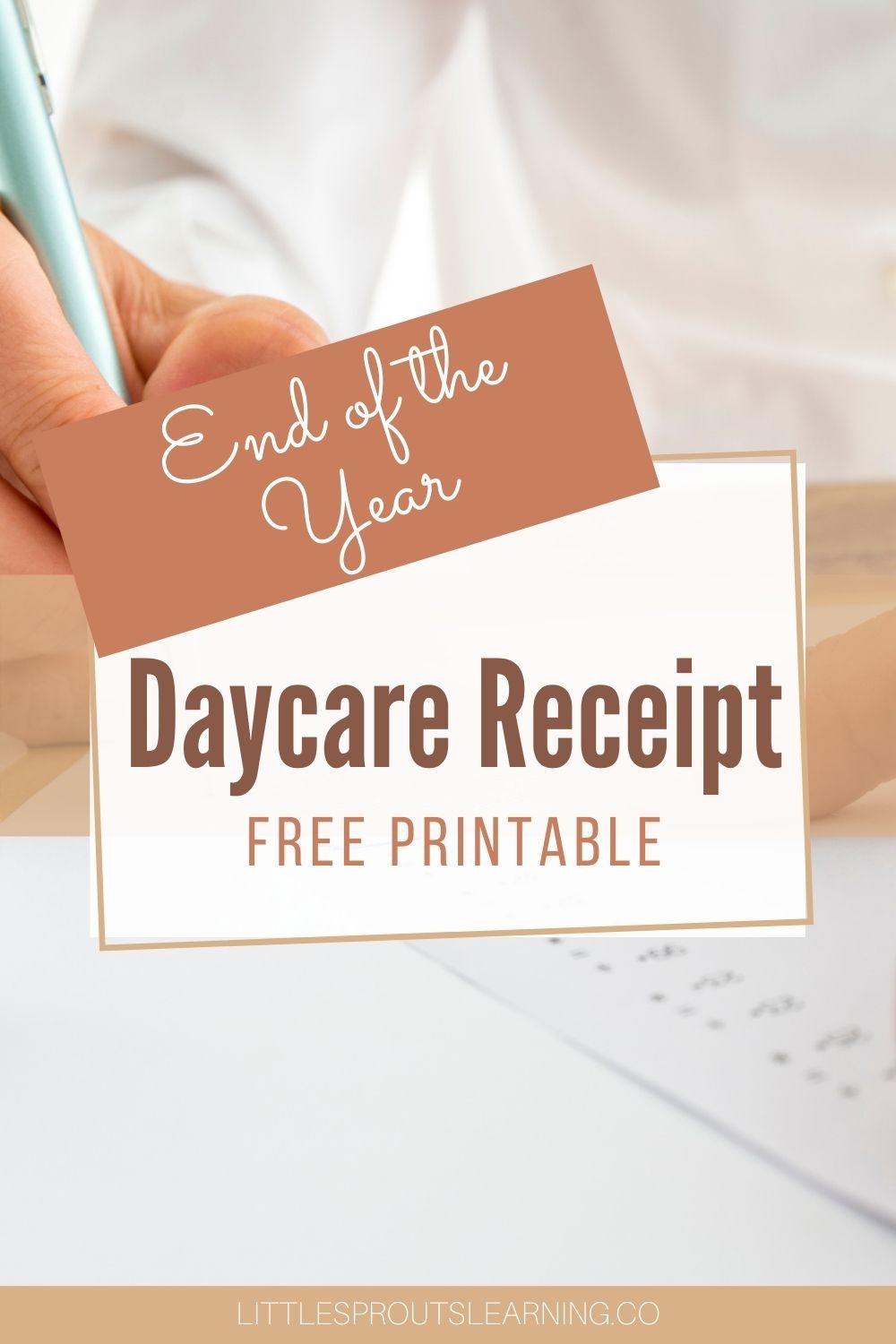 Free End Of The Year Daycare Receipt Template