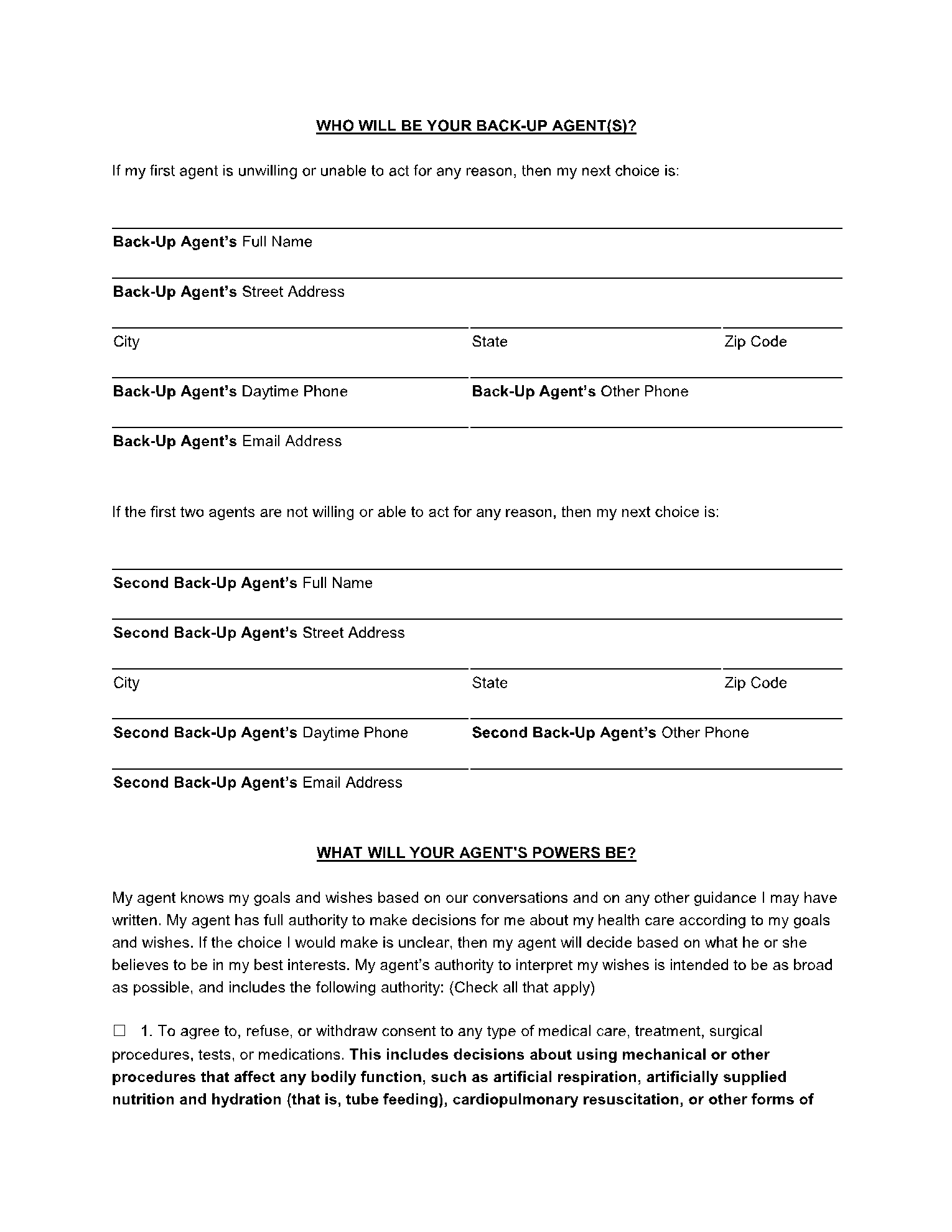 Free Florida Medical Power Of Attorney PDF CocoSign