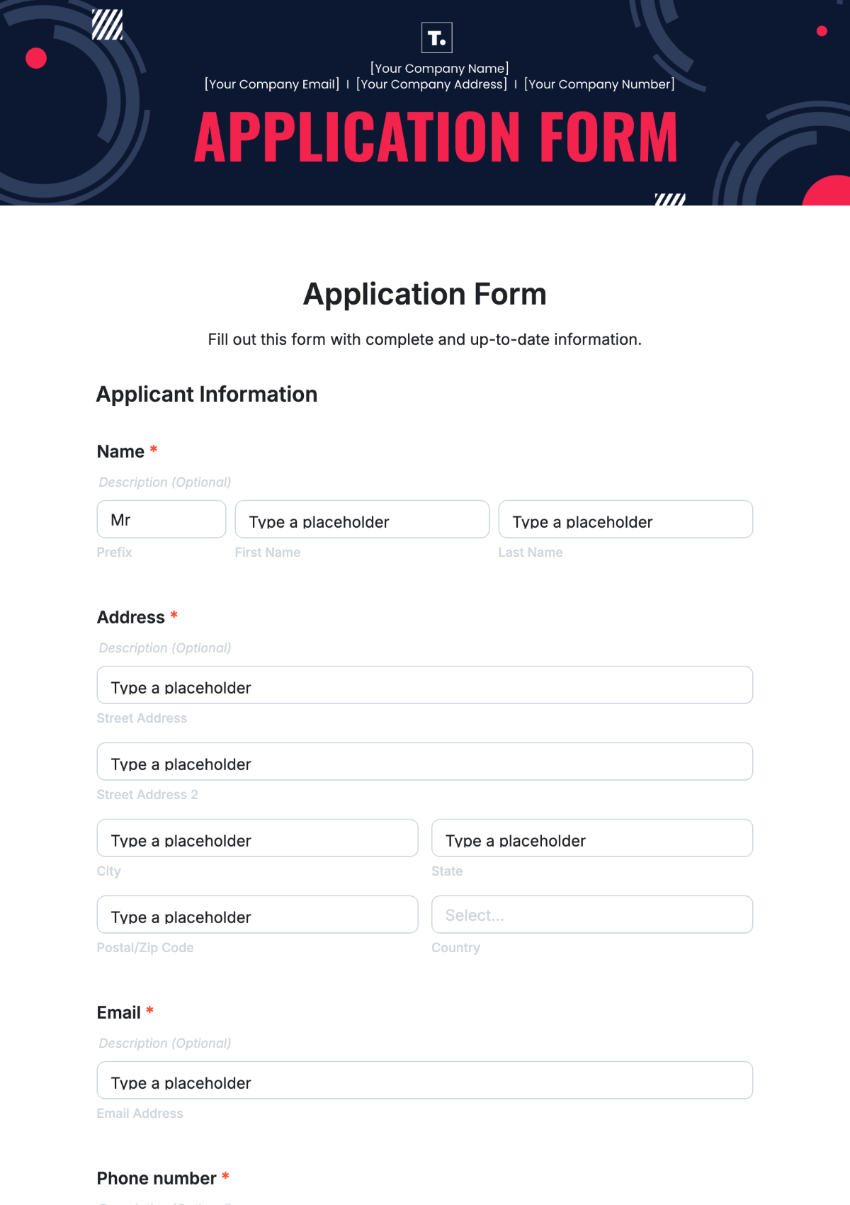 Free Printable Forms Email Website Address
