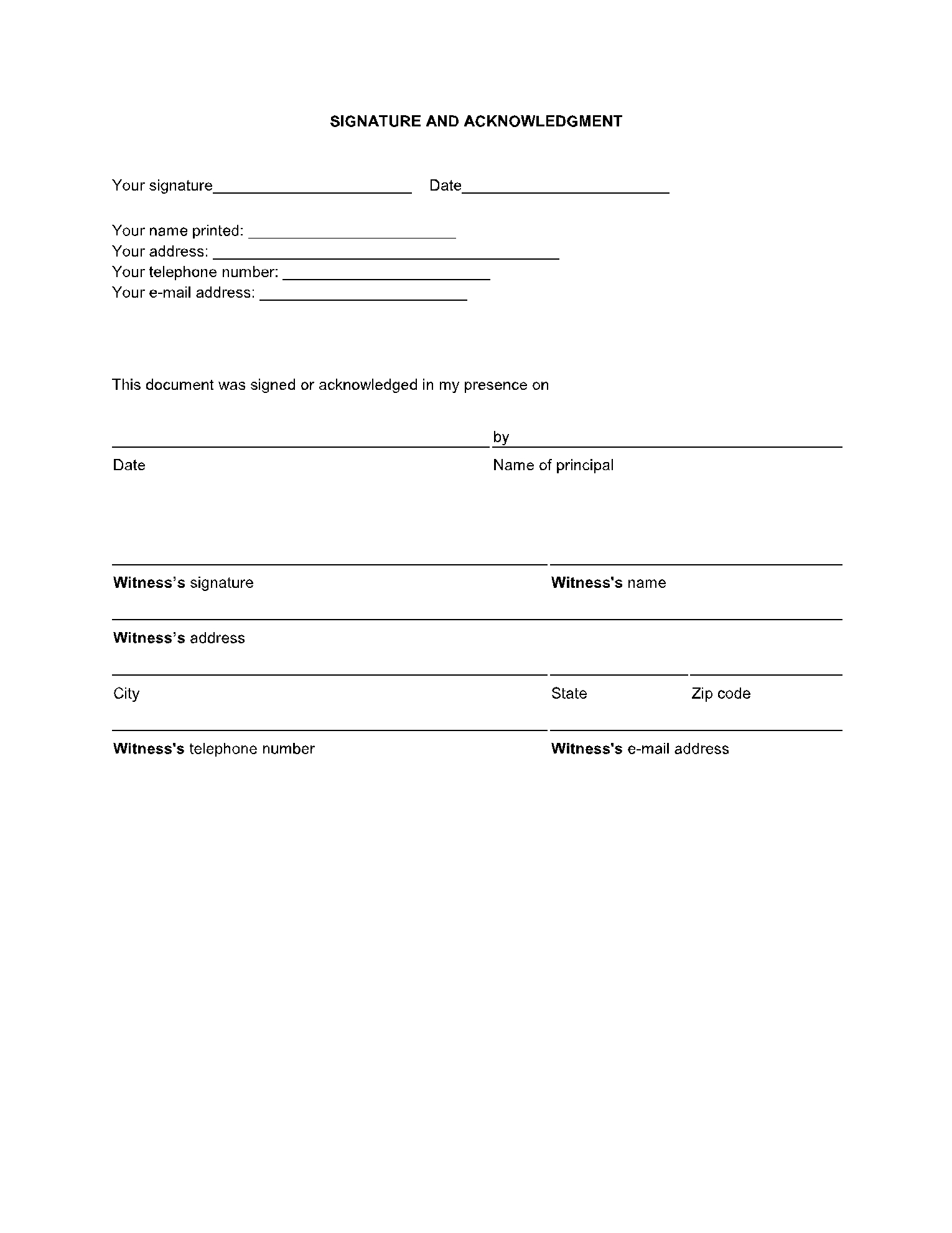 Free Georgia Durable Power Of Attorney Form PDF CocoSign