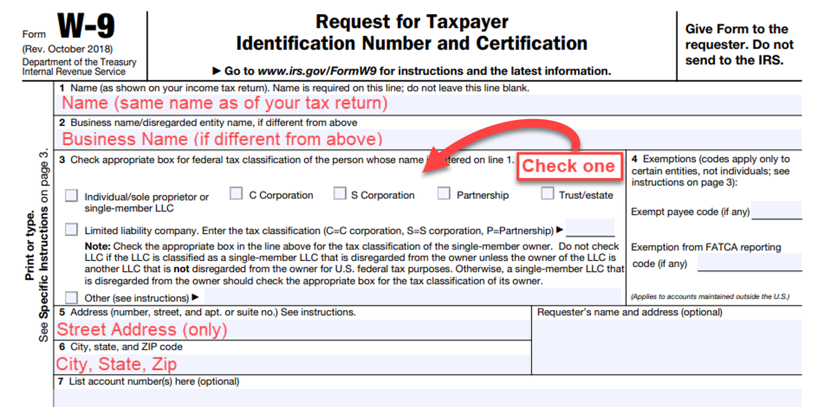 Free Printable Irs Forms 2025