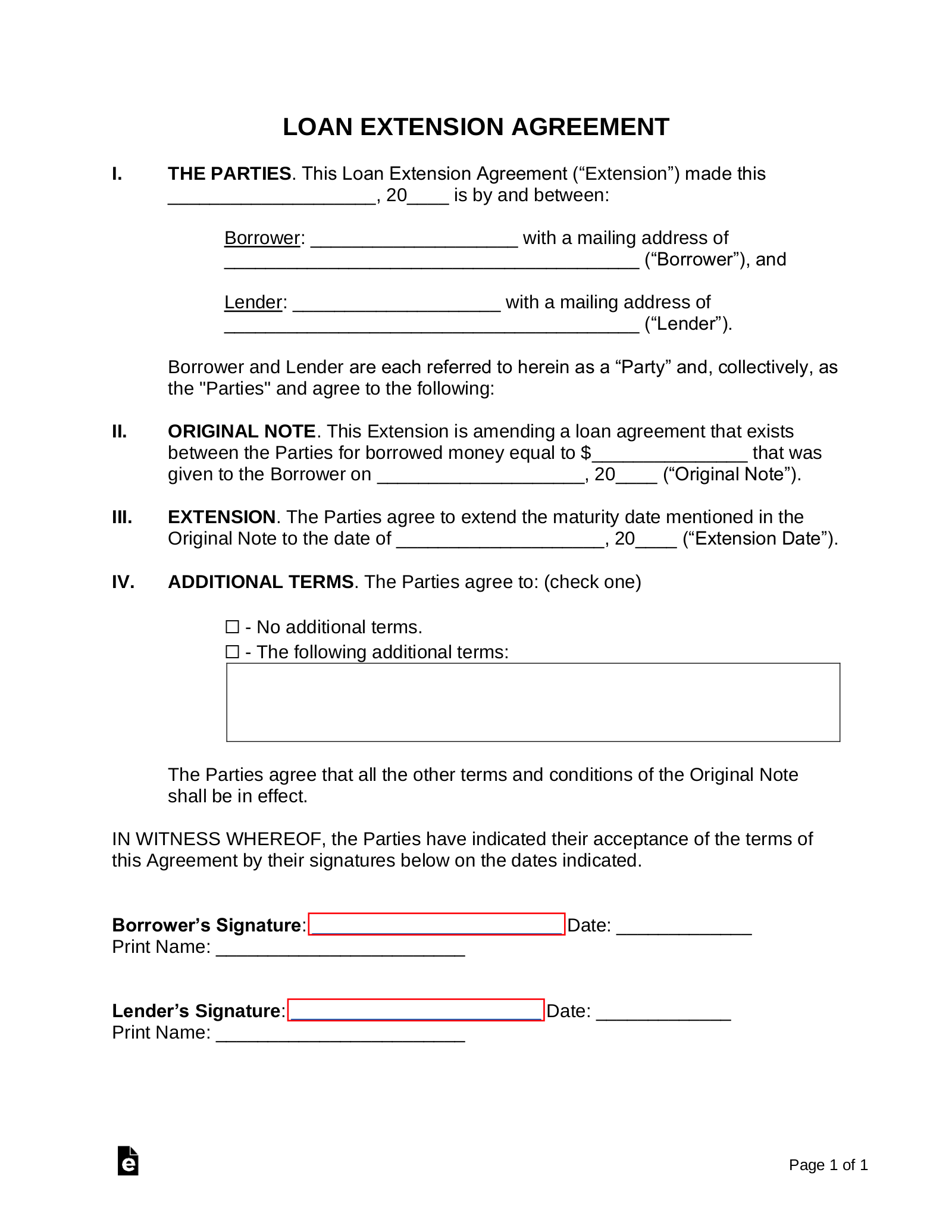 Free Loan Agreement Templates 10 PDF Word EForms