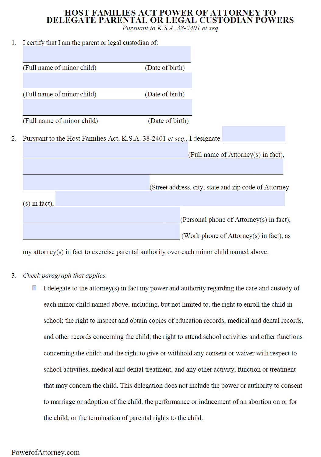 Free Printable Guardianship Forms Indiana