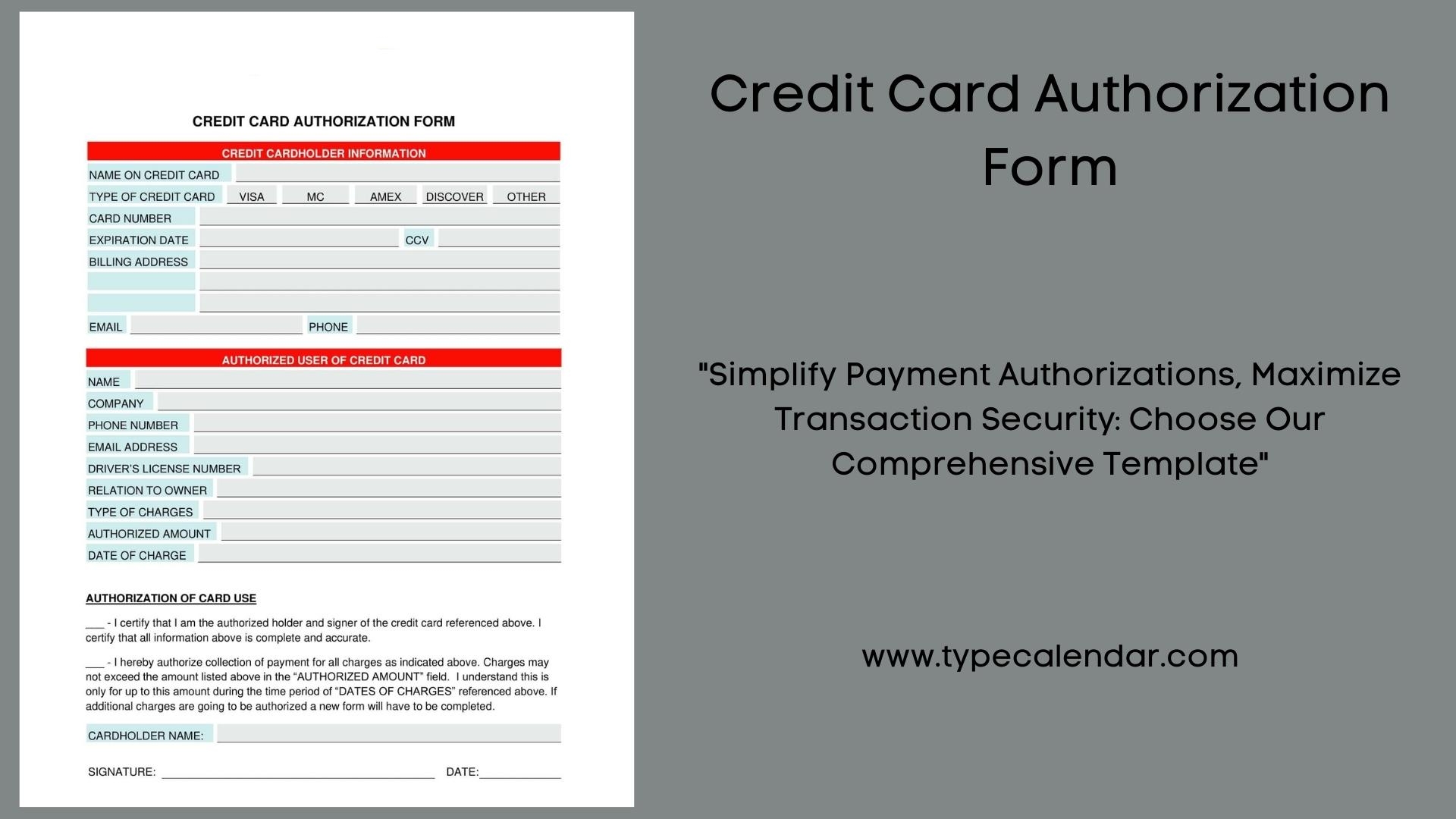 Free Printable Payment Information Forms