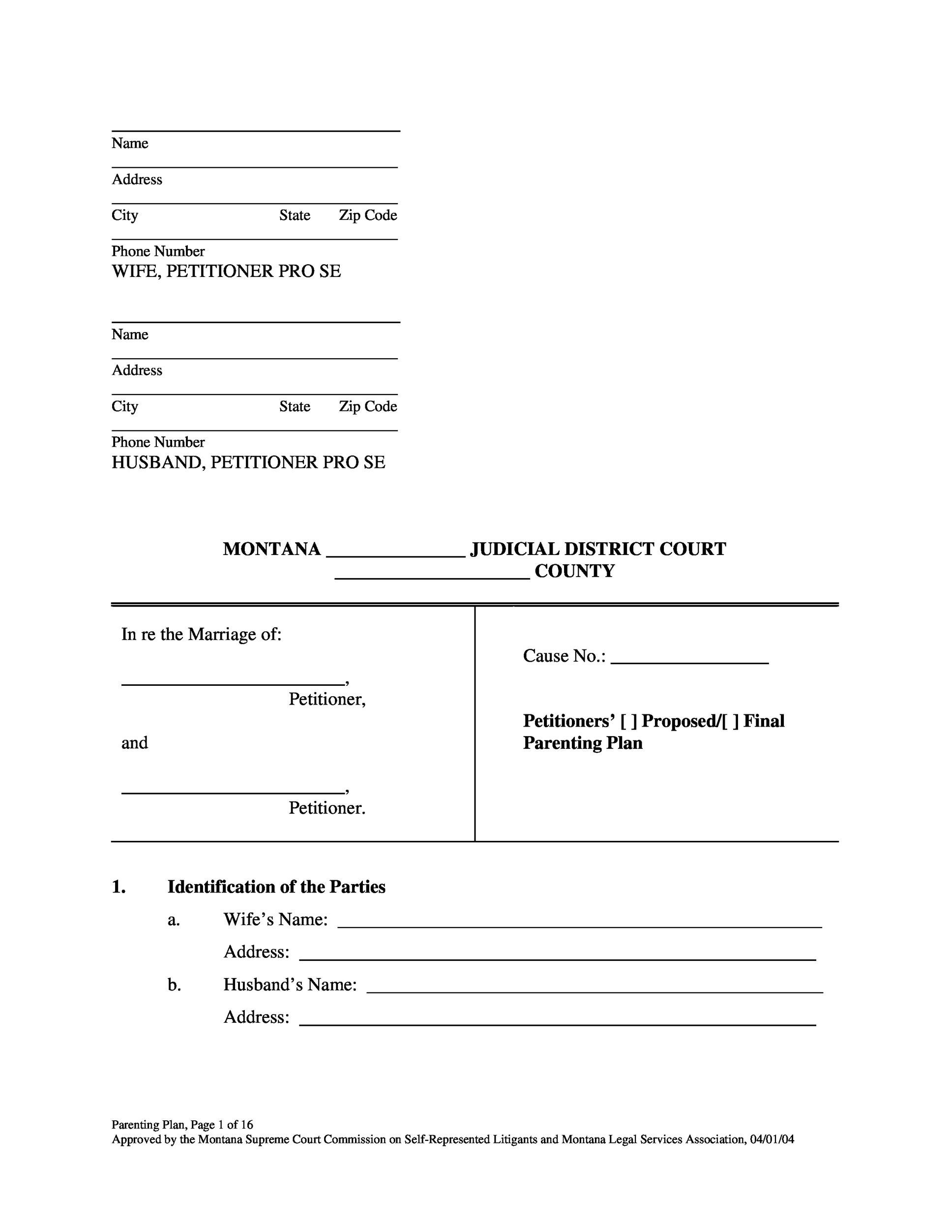 Free Printable Divorce Papers Free Download Free Printable 