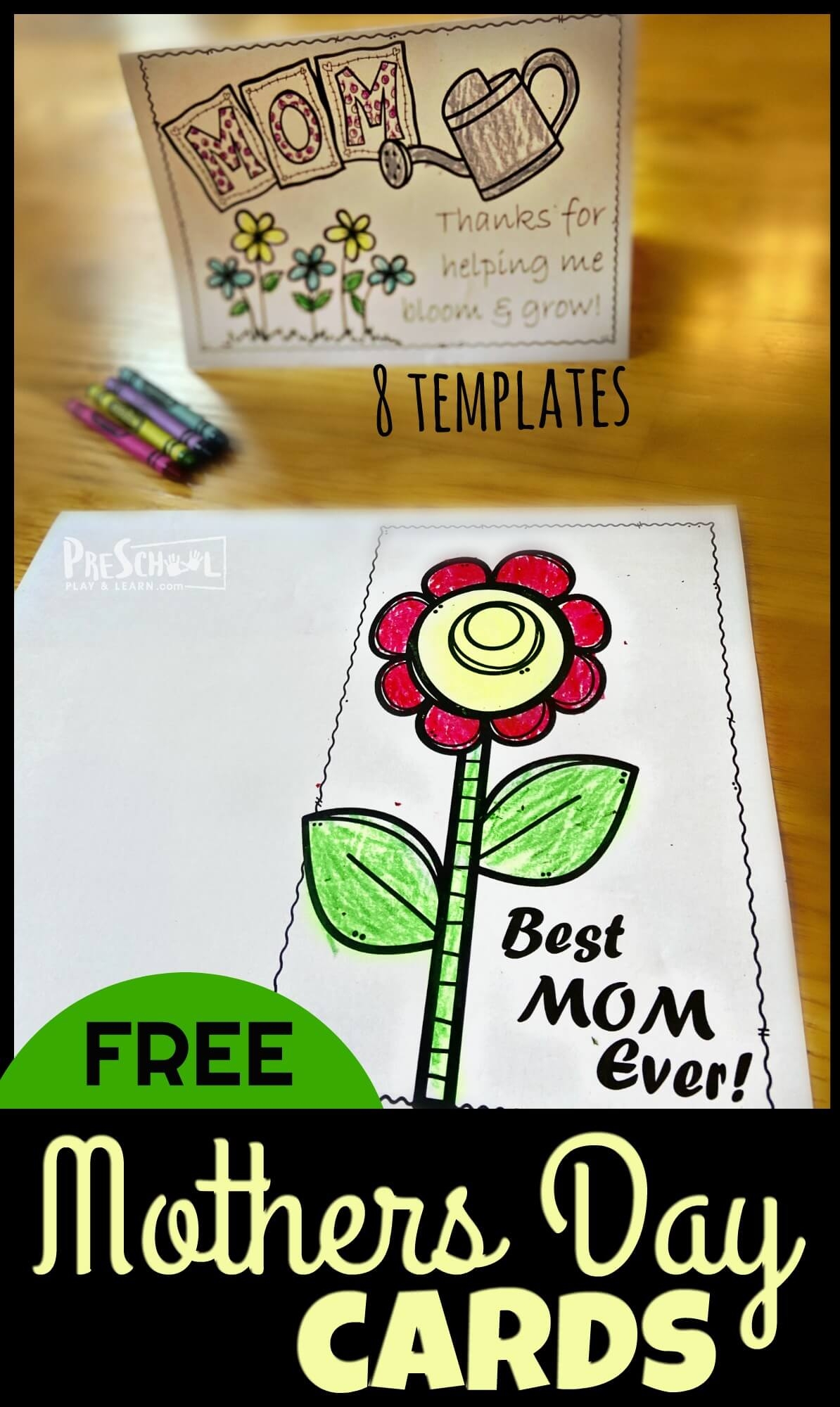 Free Printable Mothers Day Cards Form Kids