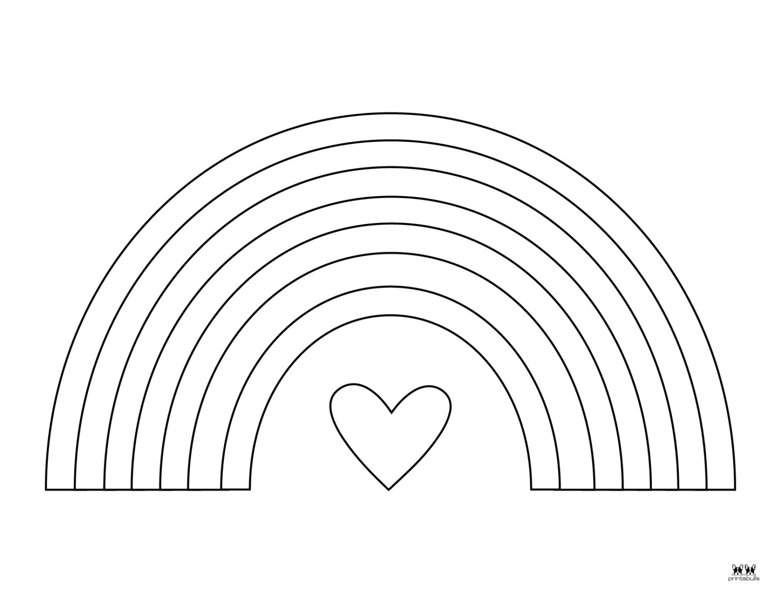 Free Printable Rainbow