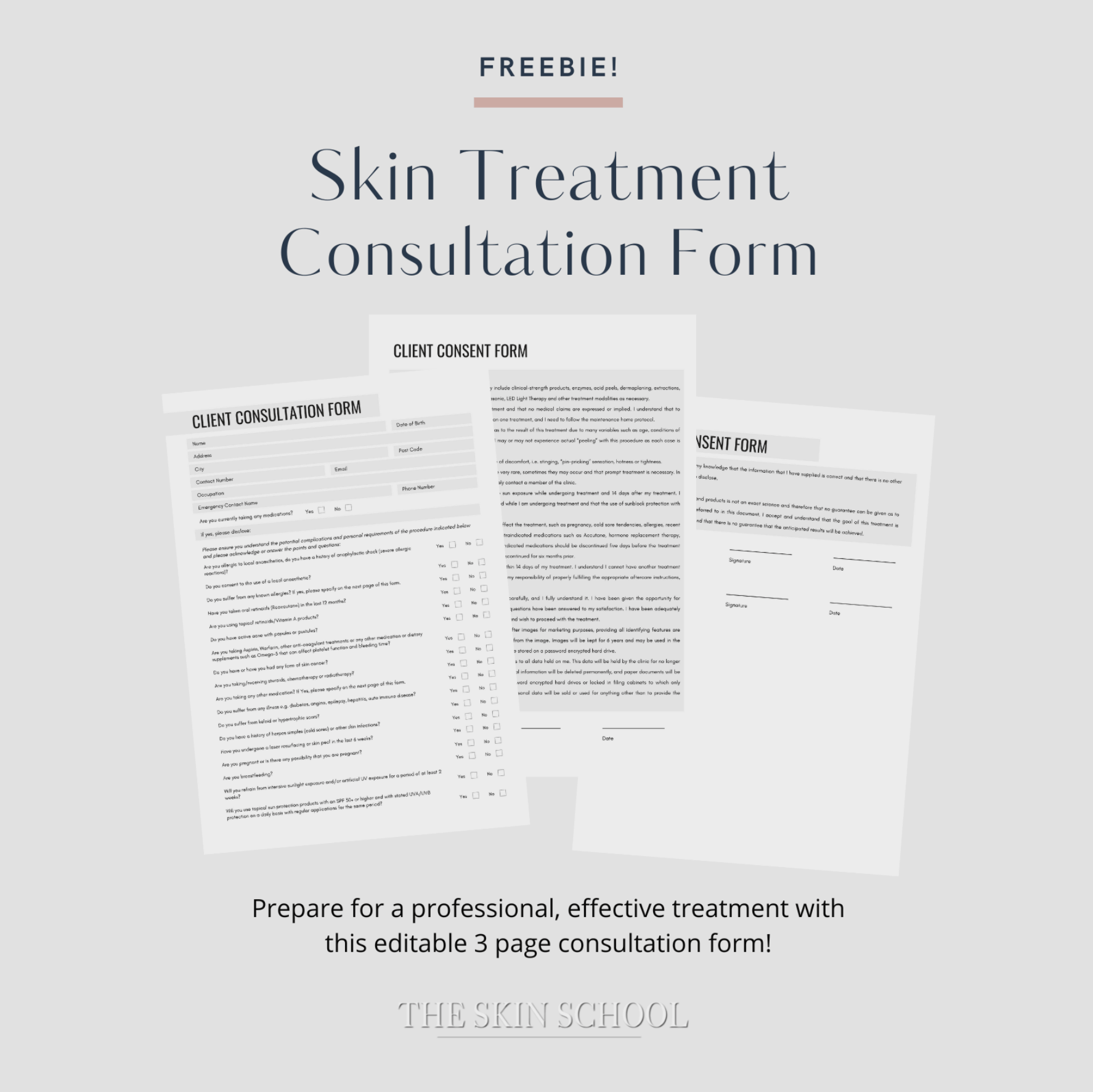 Free Printable Consultation Forms
