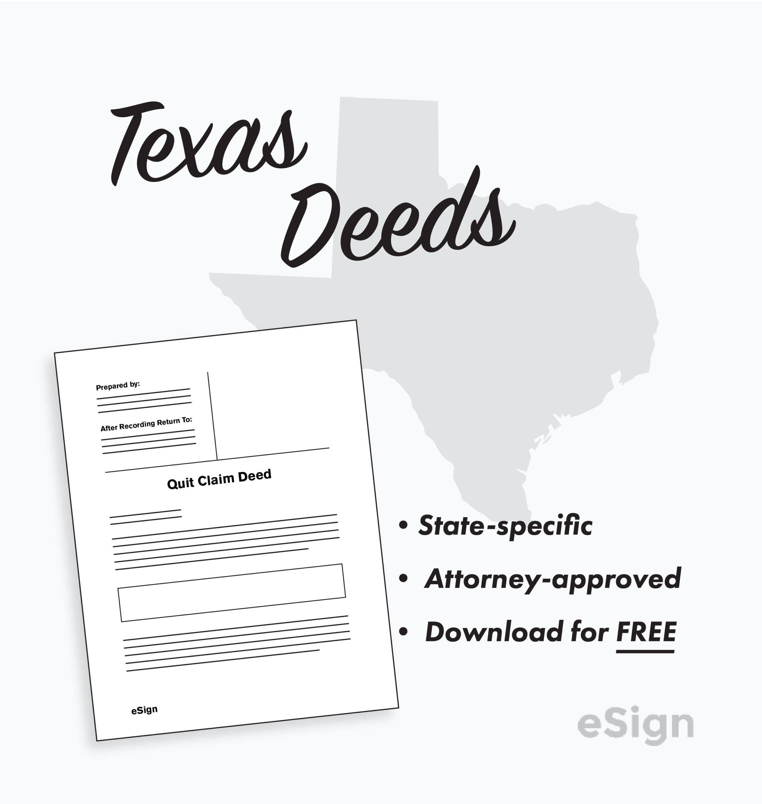 Free Printable Warranty Deed Form Texas