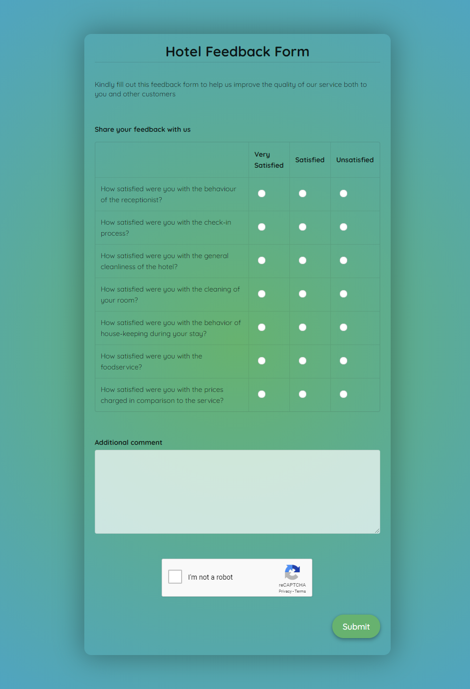 Free Workshop Feedback Form Template Formplus