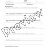 Functional Behavior Assessment FBA Report Template U0026 Interview Forms