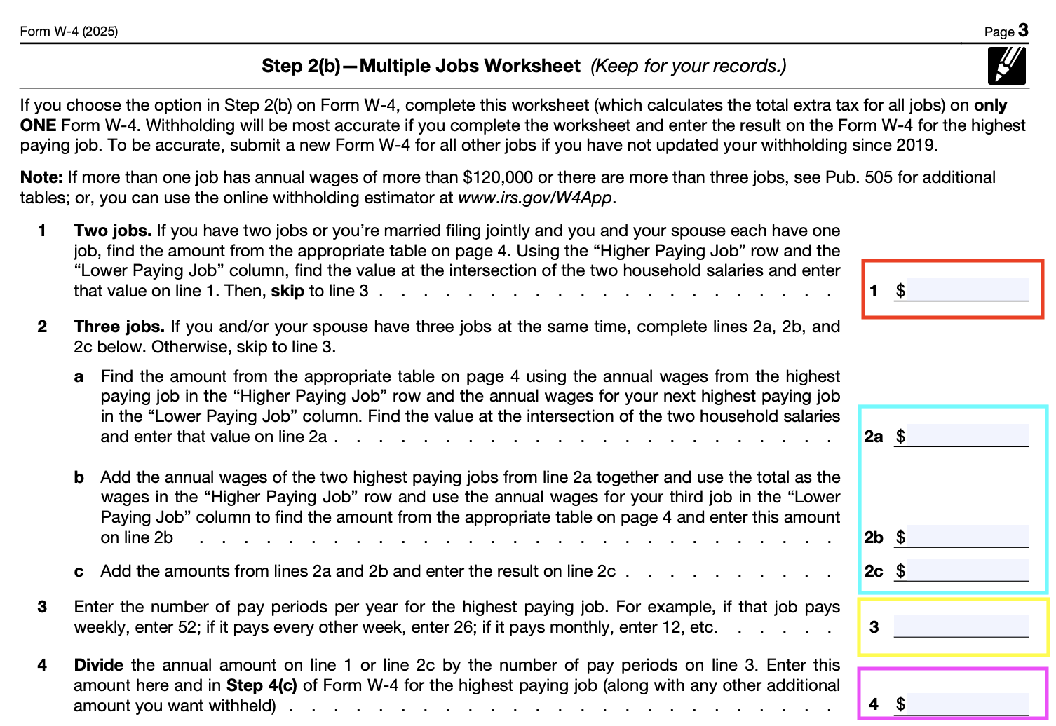 Here s How To Fill Out The 2025 W 4 Form Gusto