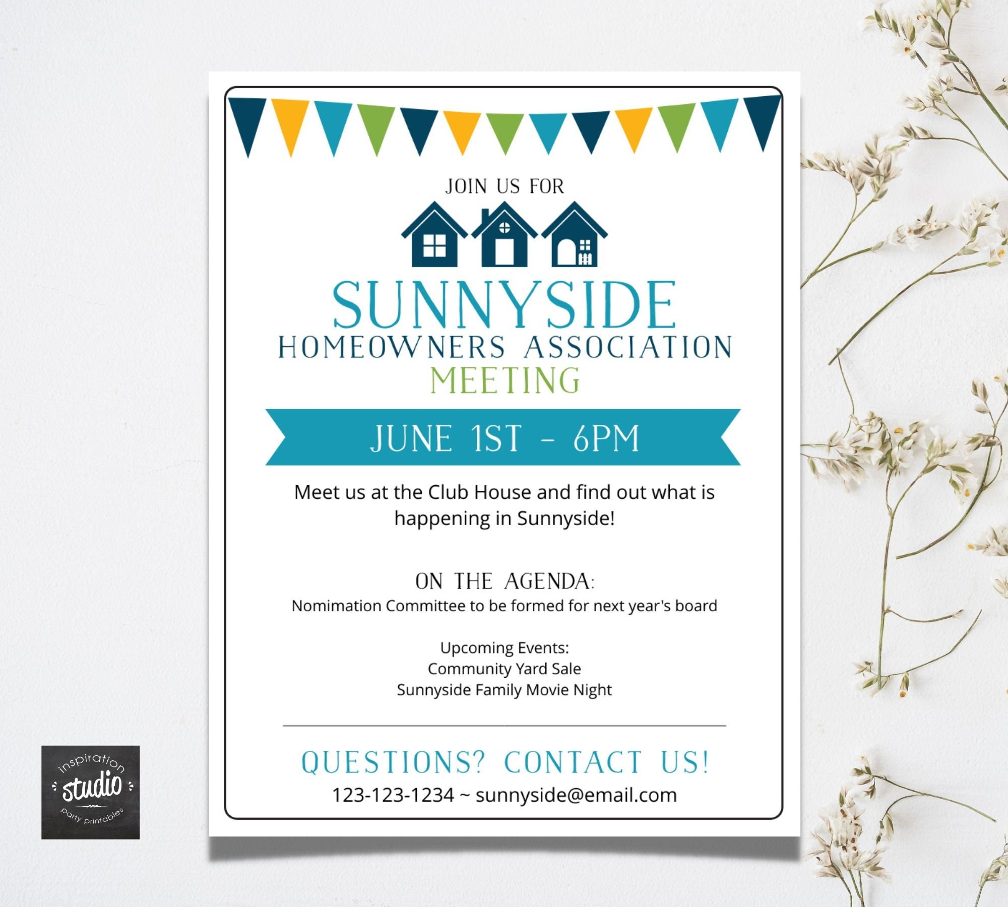 Free Printable Hoa Forms And Templates