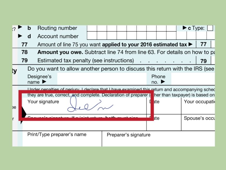 How To Fill Out IRS Form 1040 with Pictures WikiHow