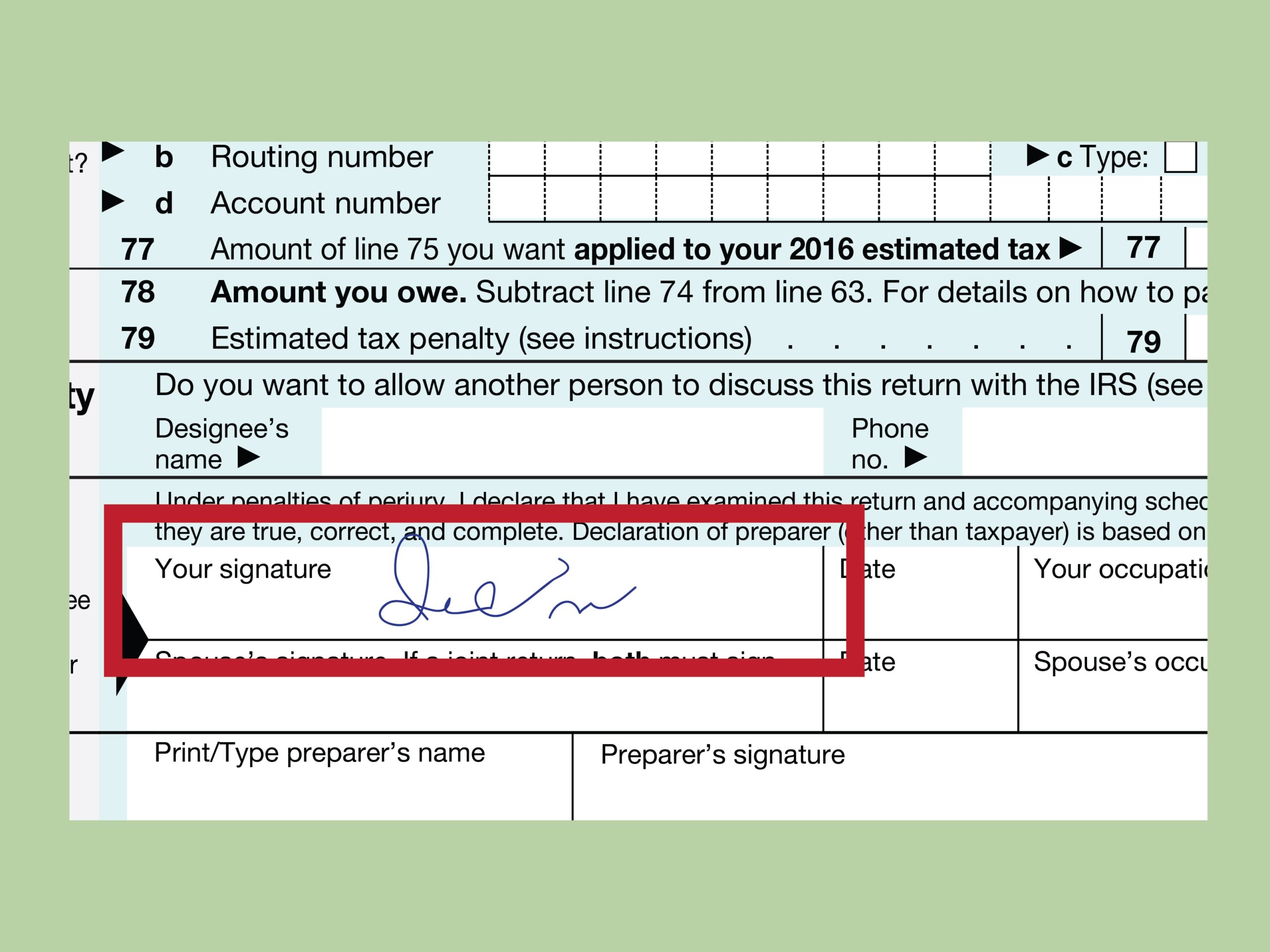 Free Printable 1040 Form 2025