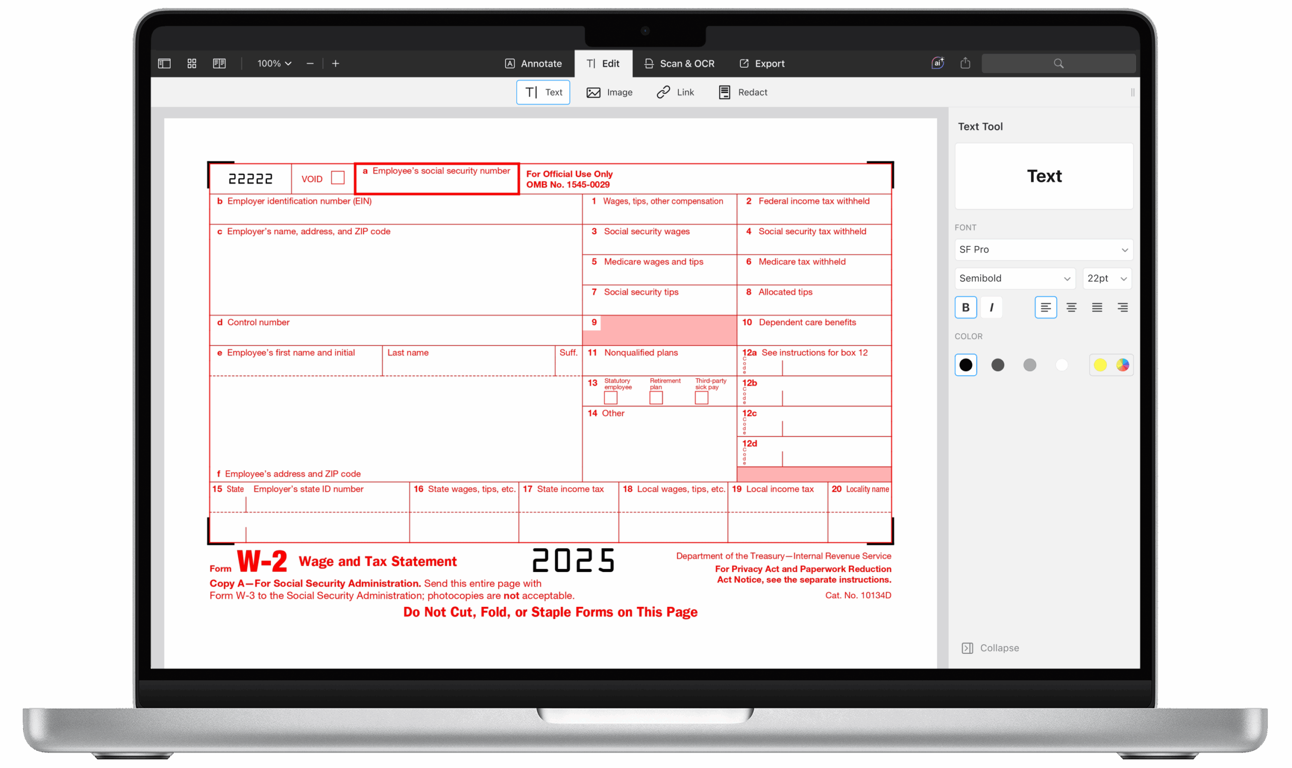 How To Fill Out IRS W2 Form PDF 2024 2025 PDF Expert