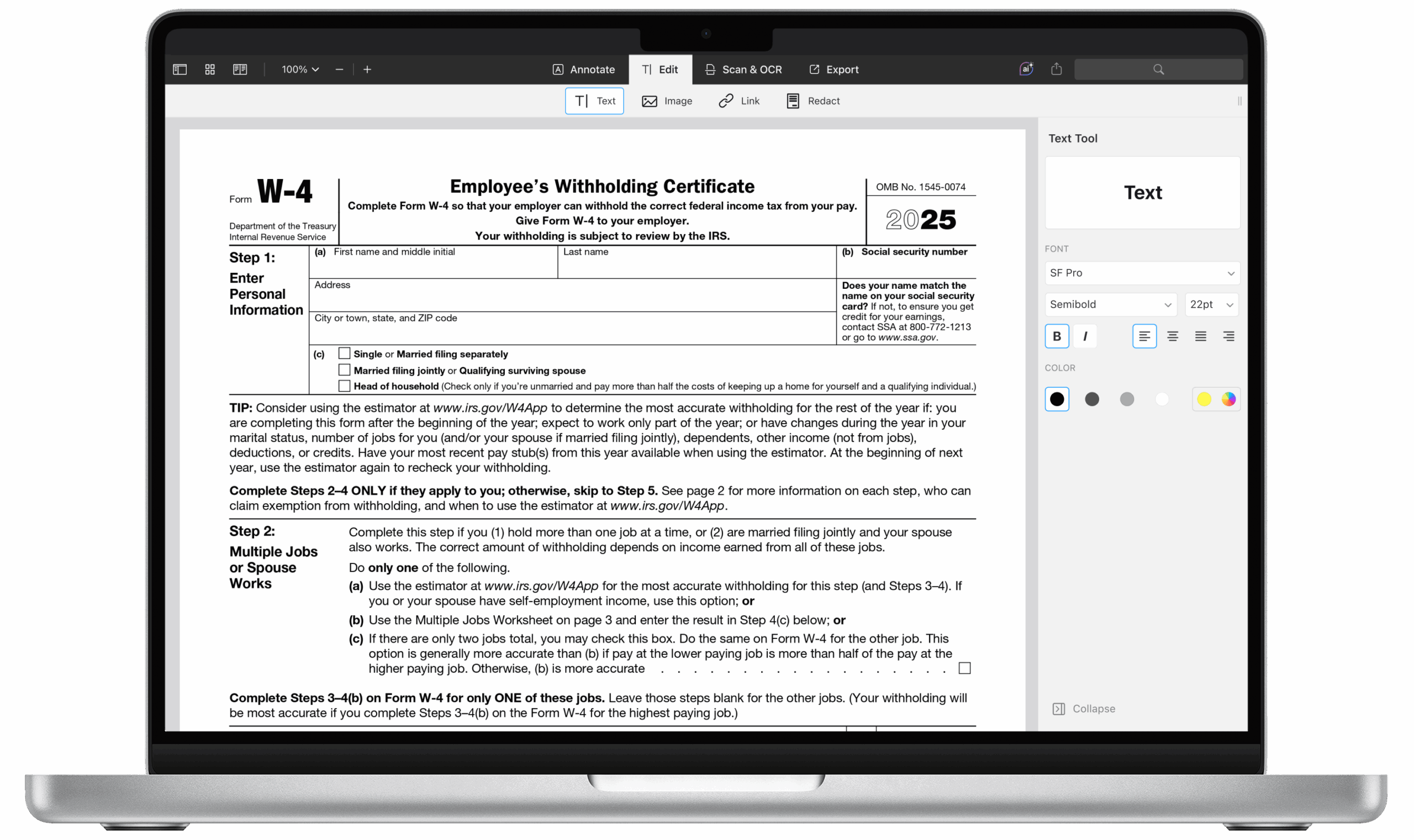 Free Printable Tax Forms For 2025
