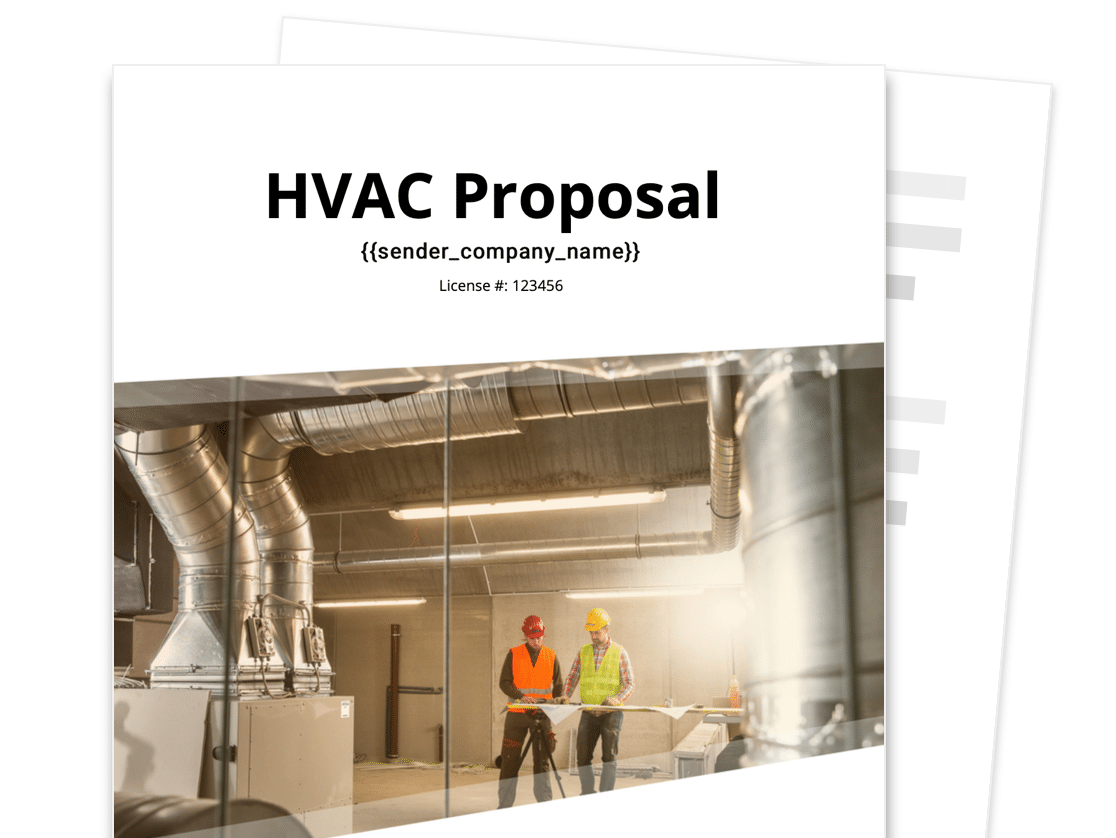 HVAC Proposal Template Free Sample Proposable