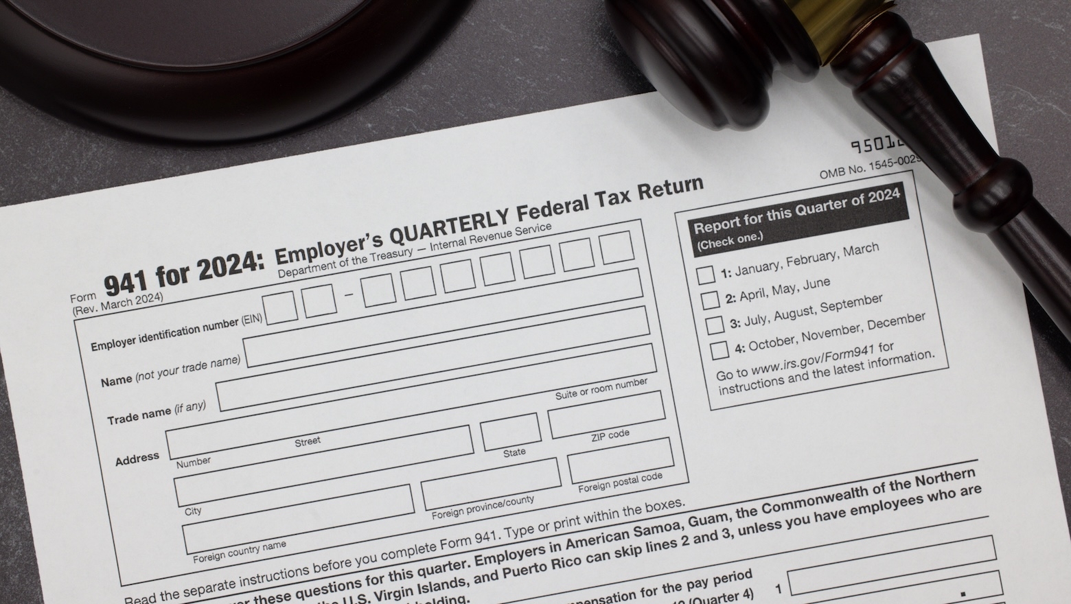 IRS Form 941 Essential Information For Quarterly Federal Tax 