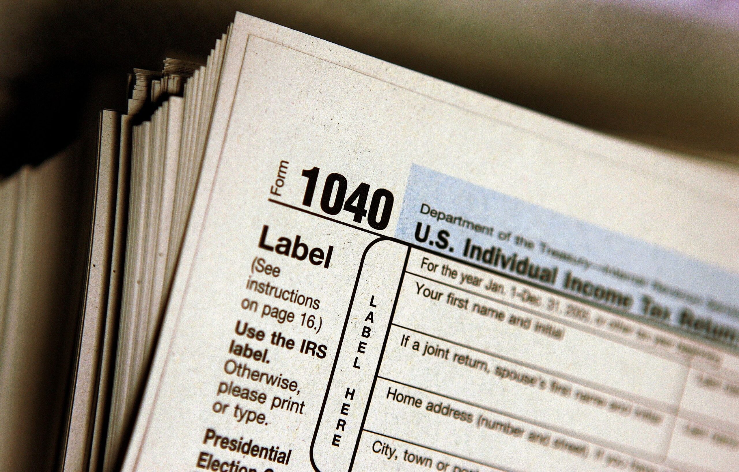 Free 1040 Tax Form Printable