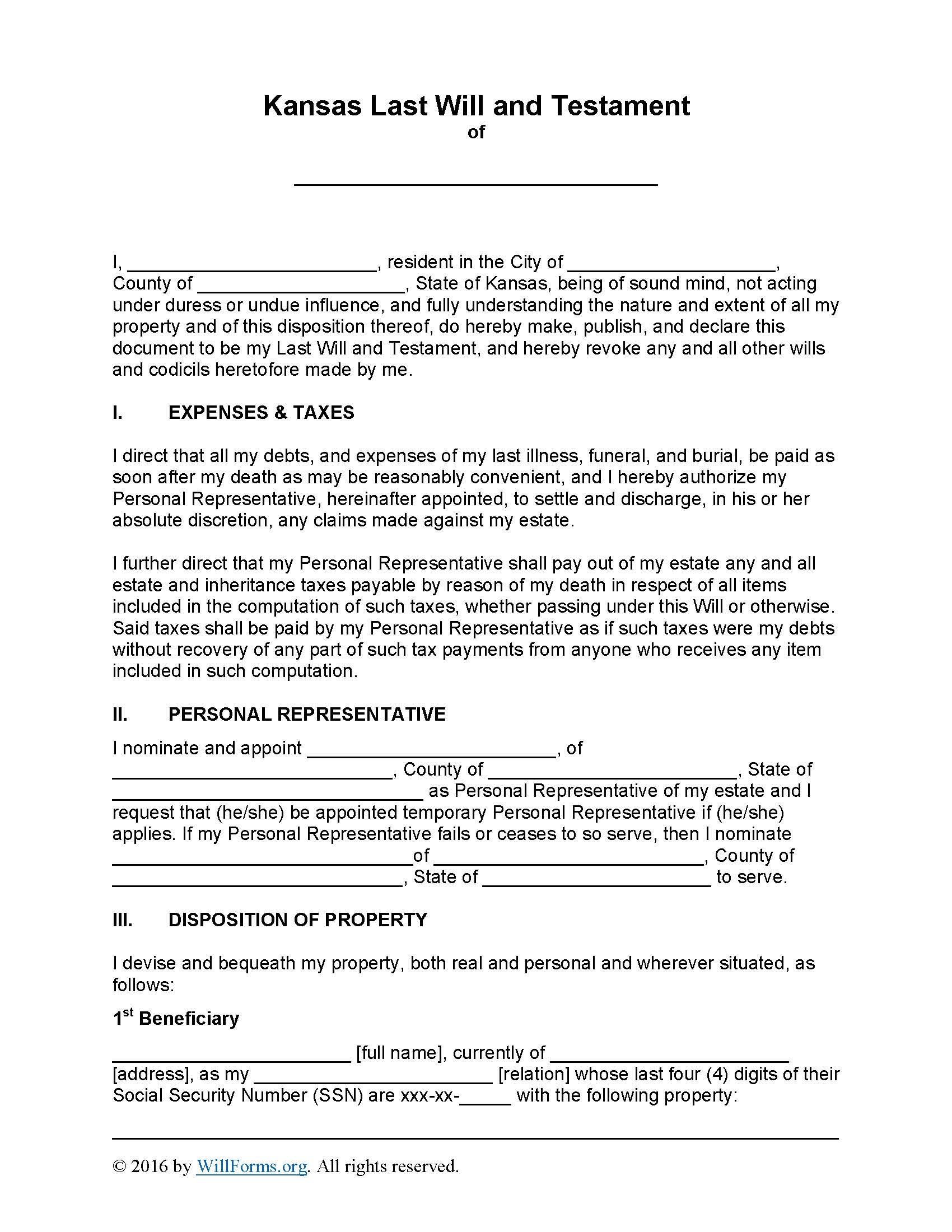 Free Printable Executor Of Estate Form Pdf