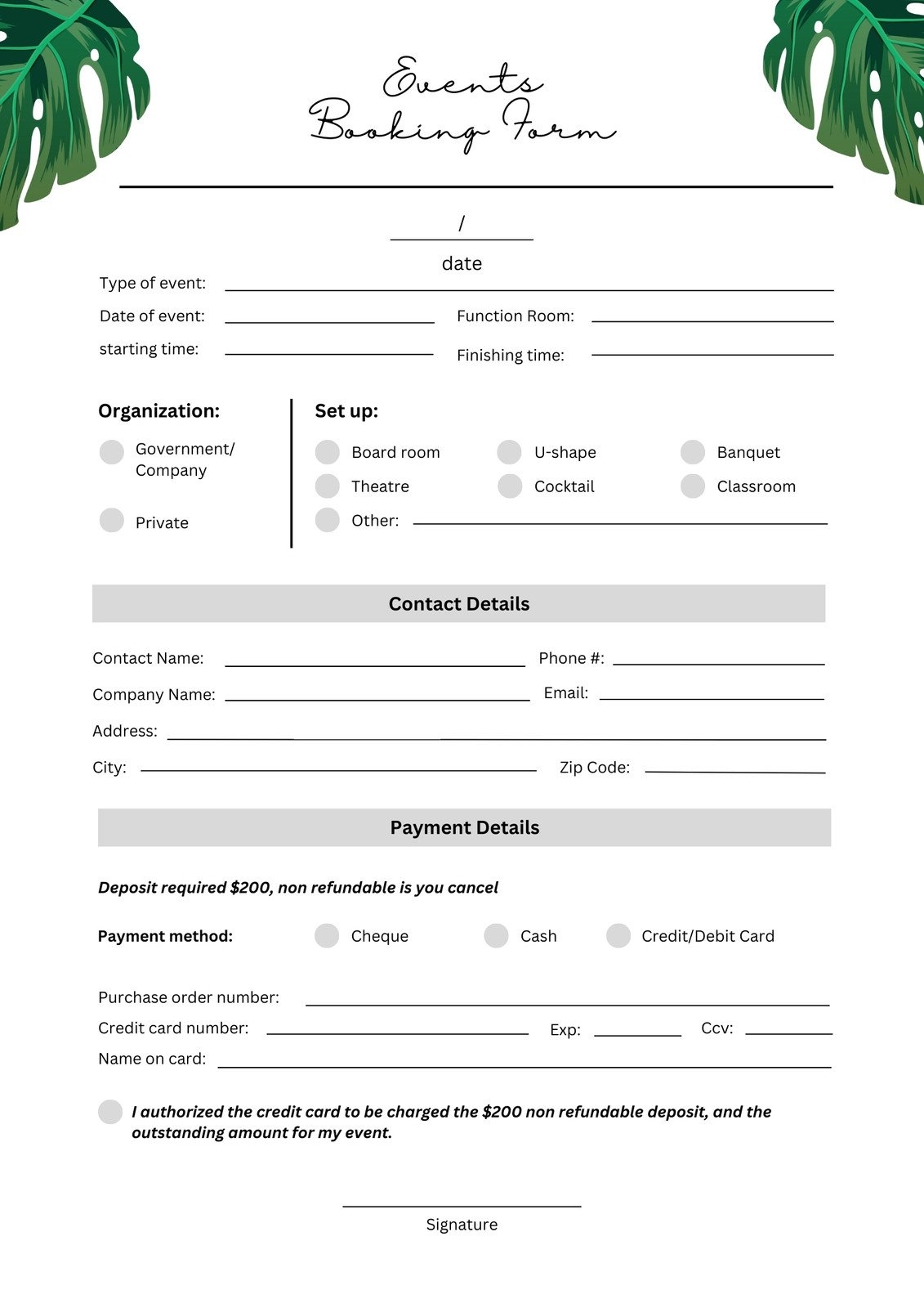 Page 2 Free Form Document Templates To Customize And Print Canva