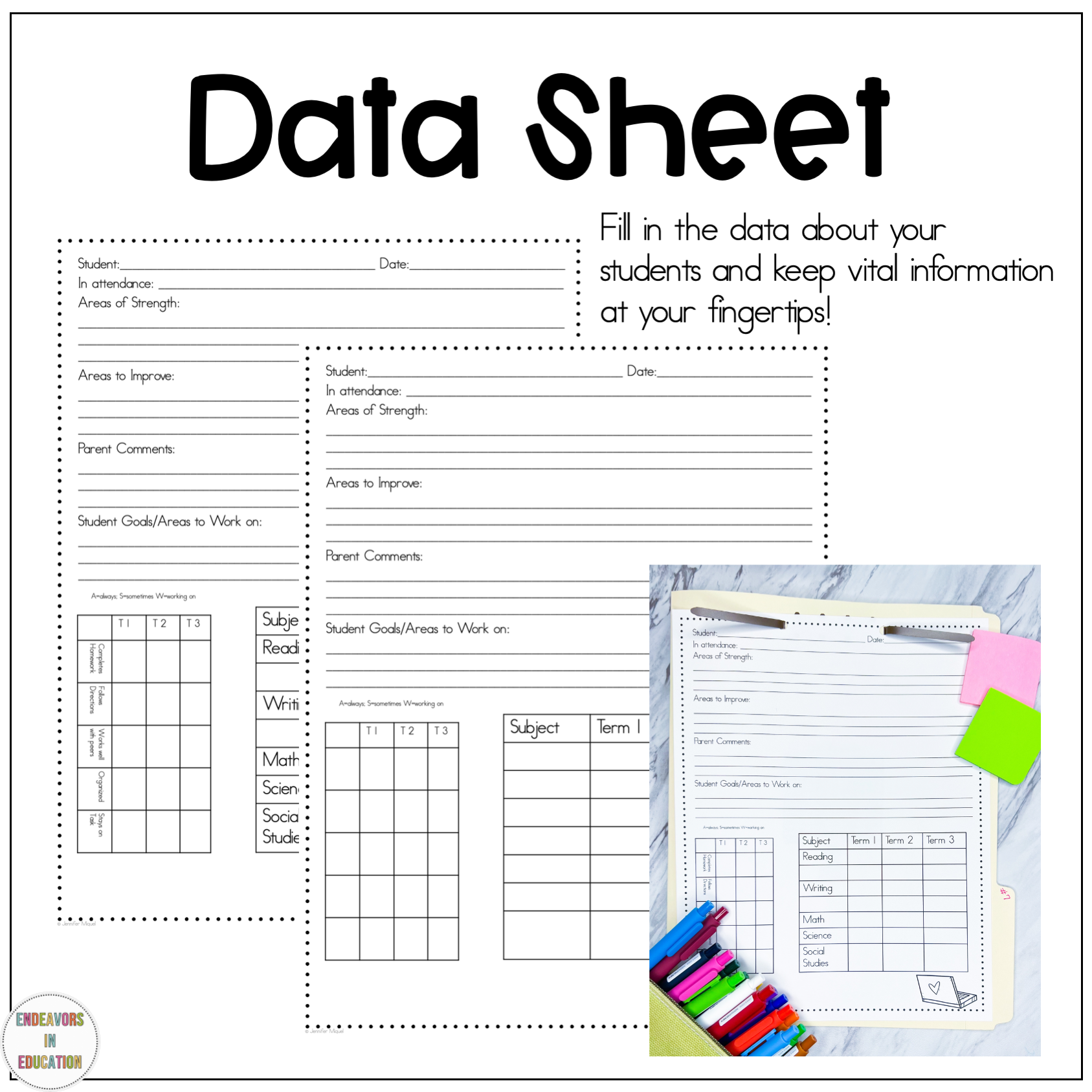 Parent Teacher Conference Forms Conference Reminder And Sign Up Sheet Made By Teachers