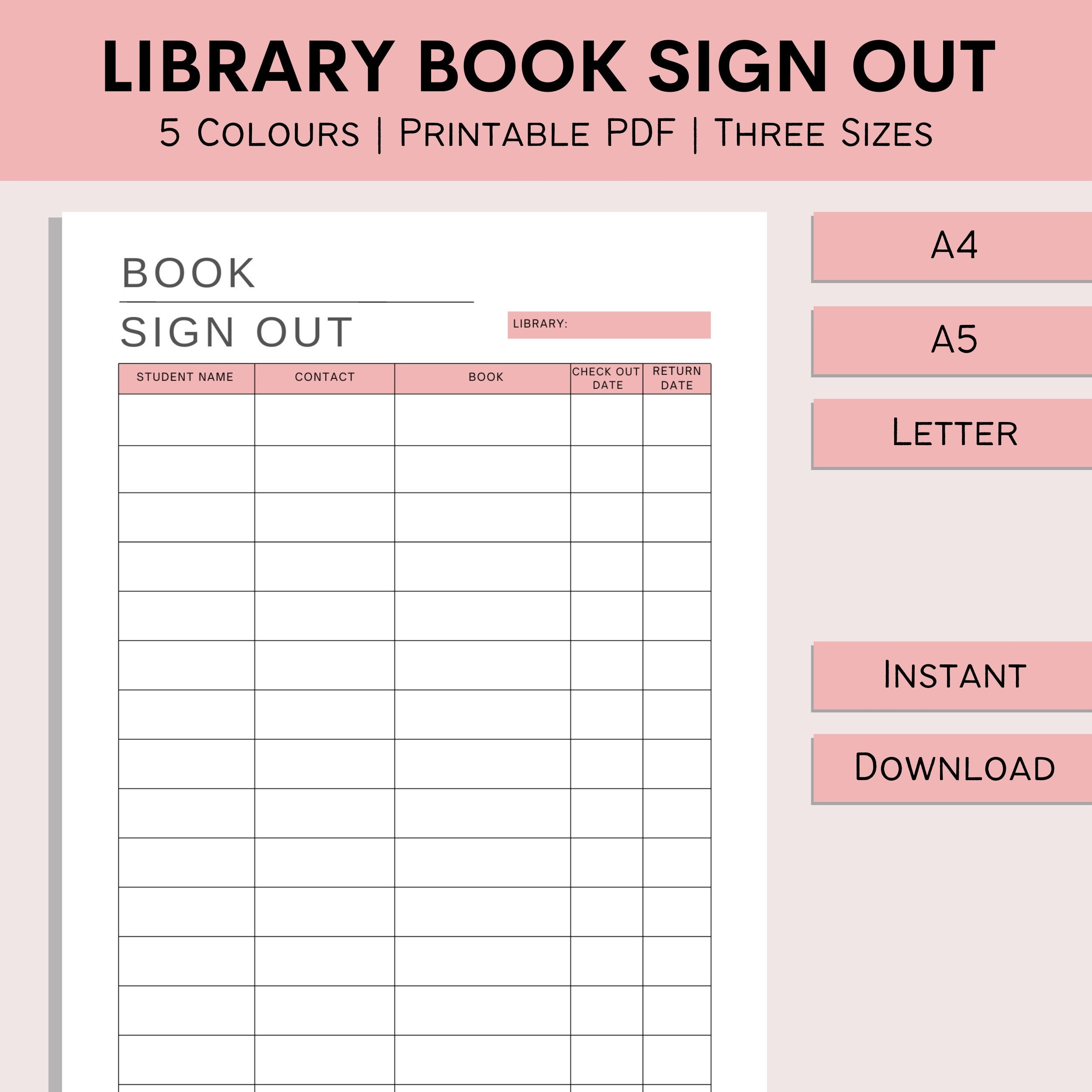 Pdf Checkout Form Etsy